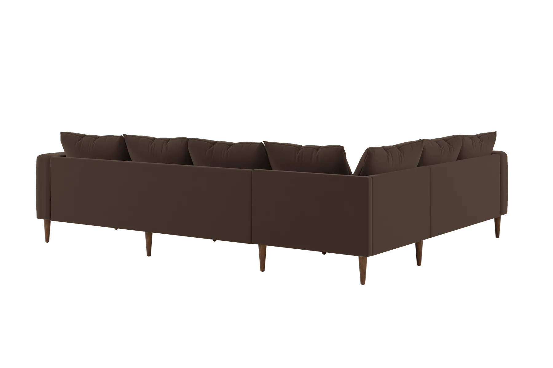 The Essential Corner Sectional (6 Seat) in Recycled Velvet