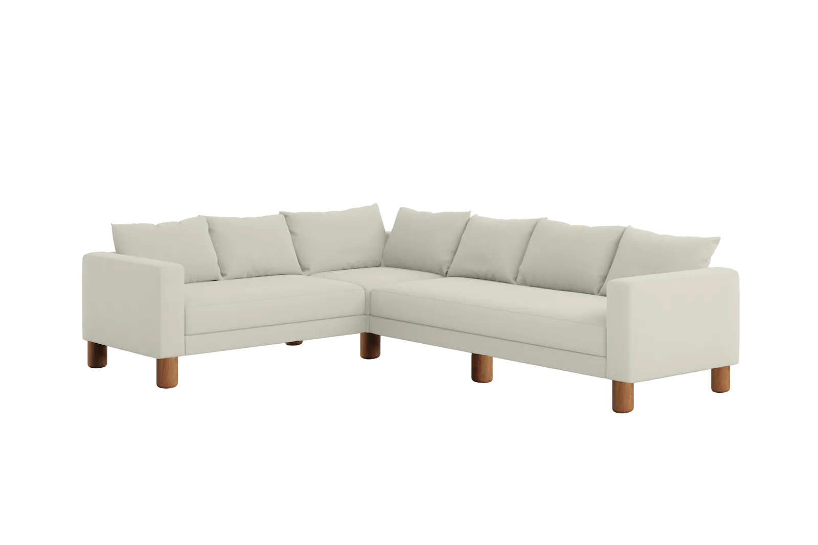 The Essential Corner Sectional (6 Seat) in Upcycled Poly