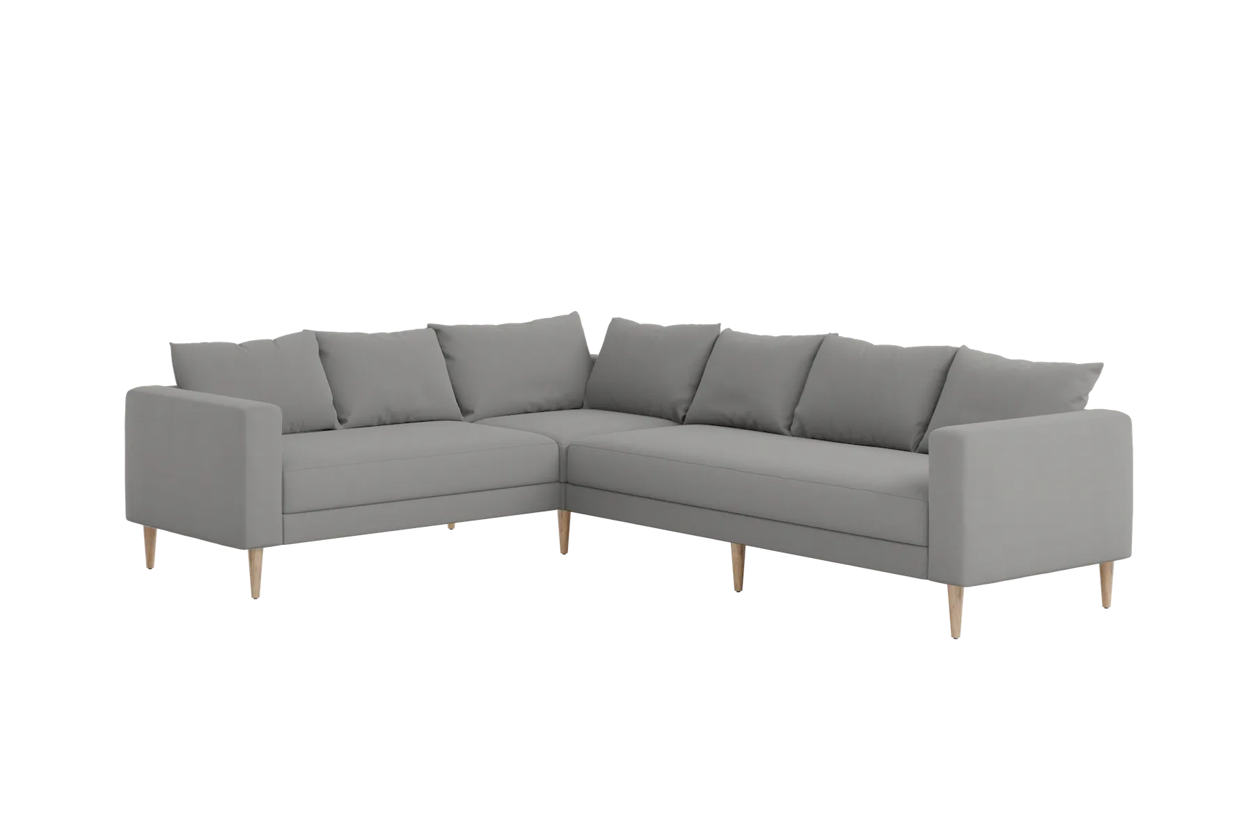 The Essential Corner Sectional (6 Seat) in Upcycled Poly