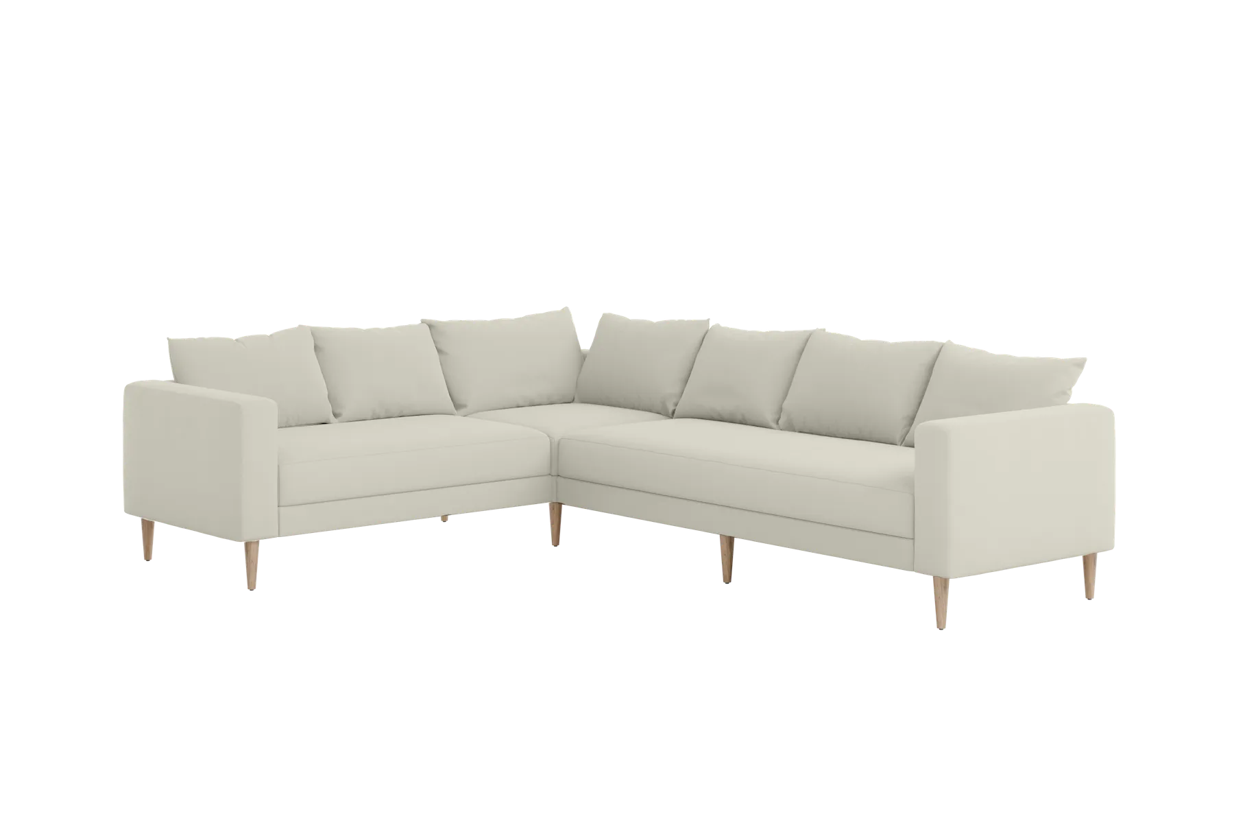 The Essential Corner Sectional (6 Seat) in Upcycled Poly