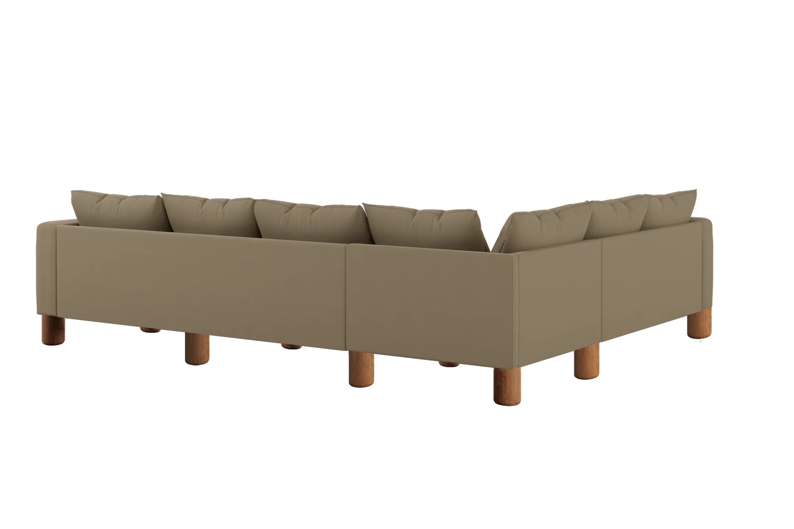 The Essential Corner Sectional (6 Seat) in Upcycled Poly