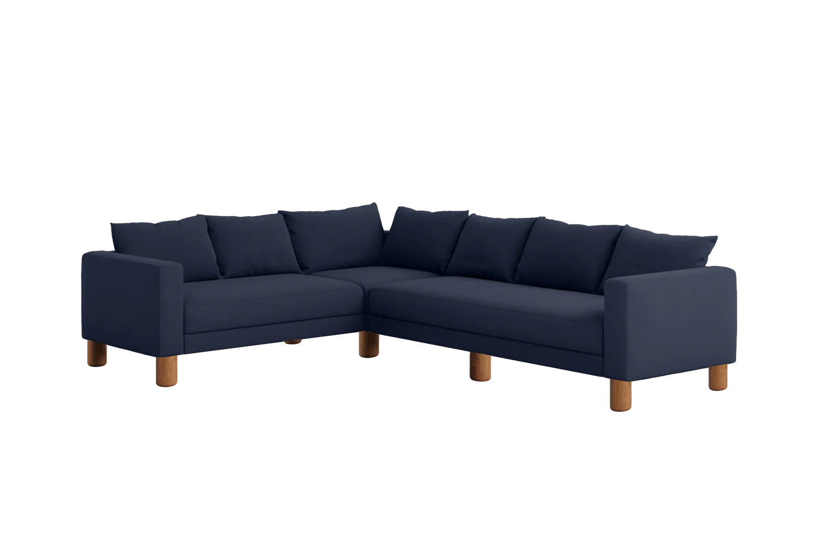 The Essential Corner Sectional (6 Seat) in Upcycled Poly
