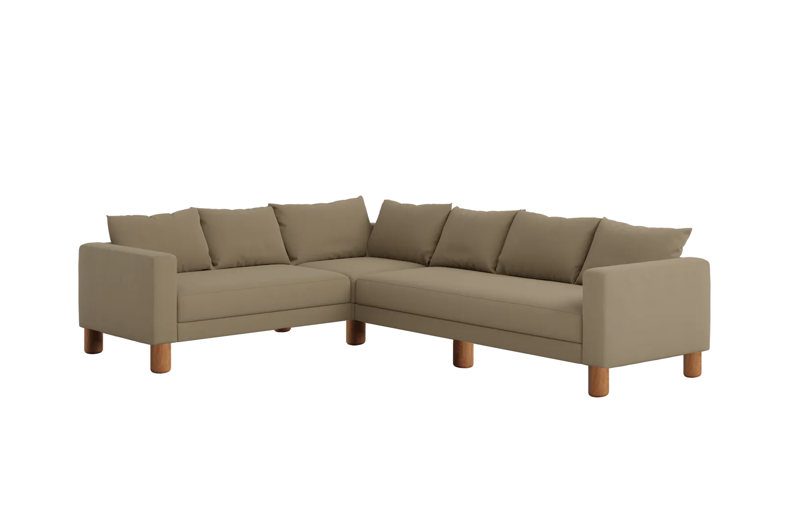 The Essential Corner Sectional (6 Seat) in Upcycled Poly