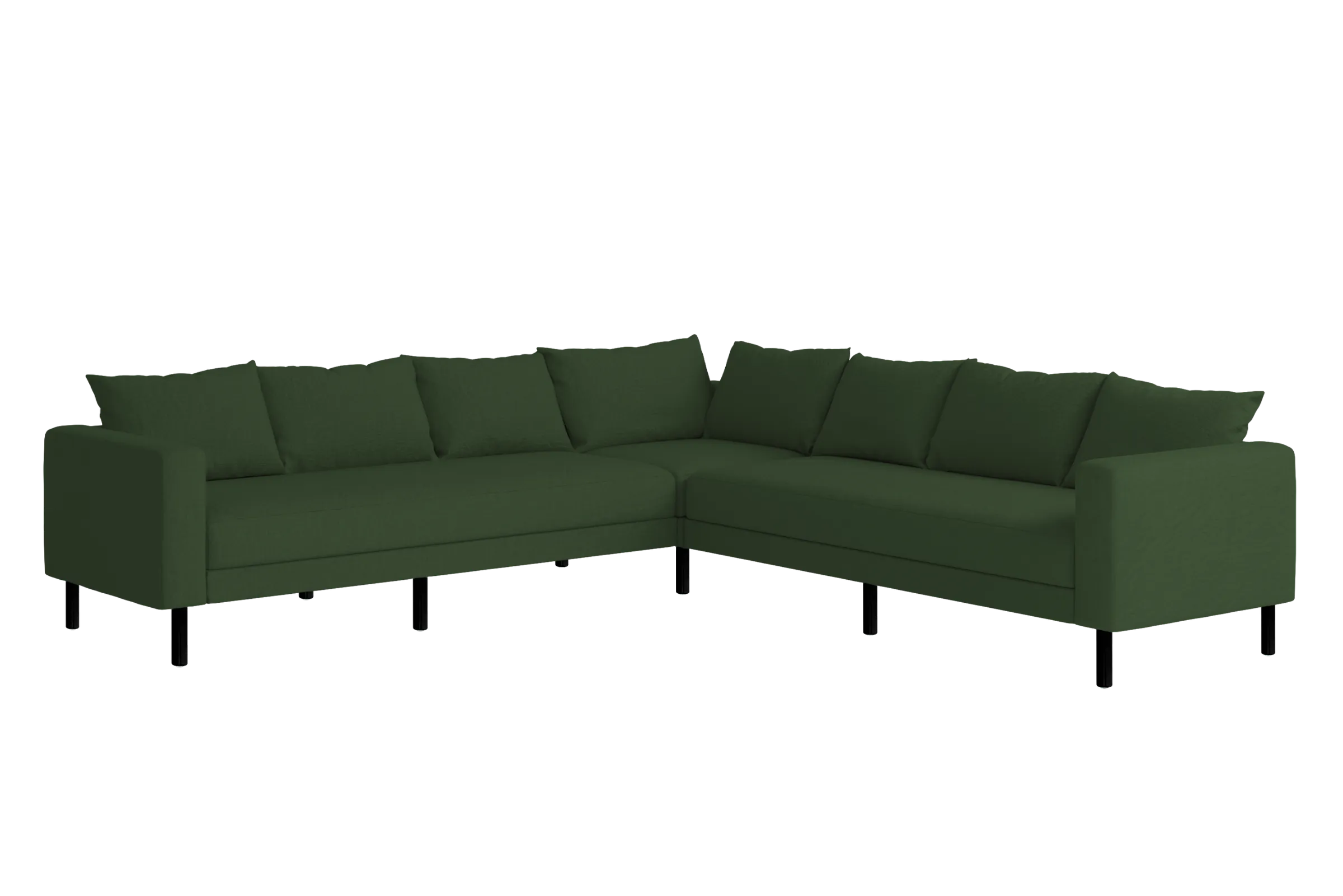 The Essential Corner Sectional (7 Seat) in Hemp