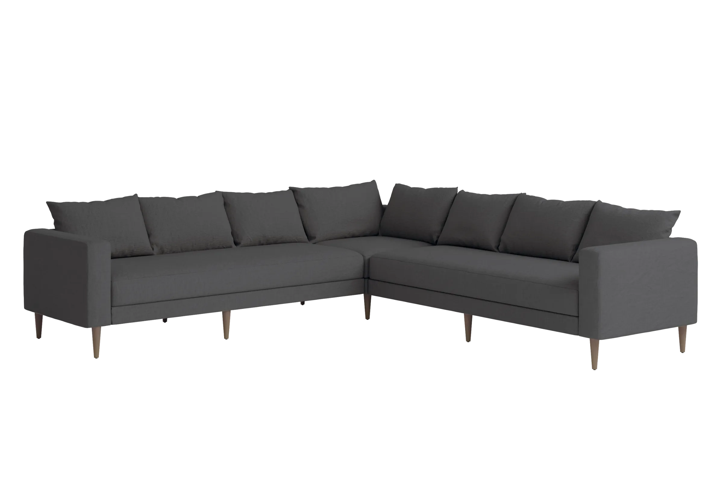The Essential Corner Sectional (7 Seat) in Hemp