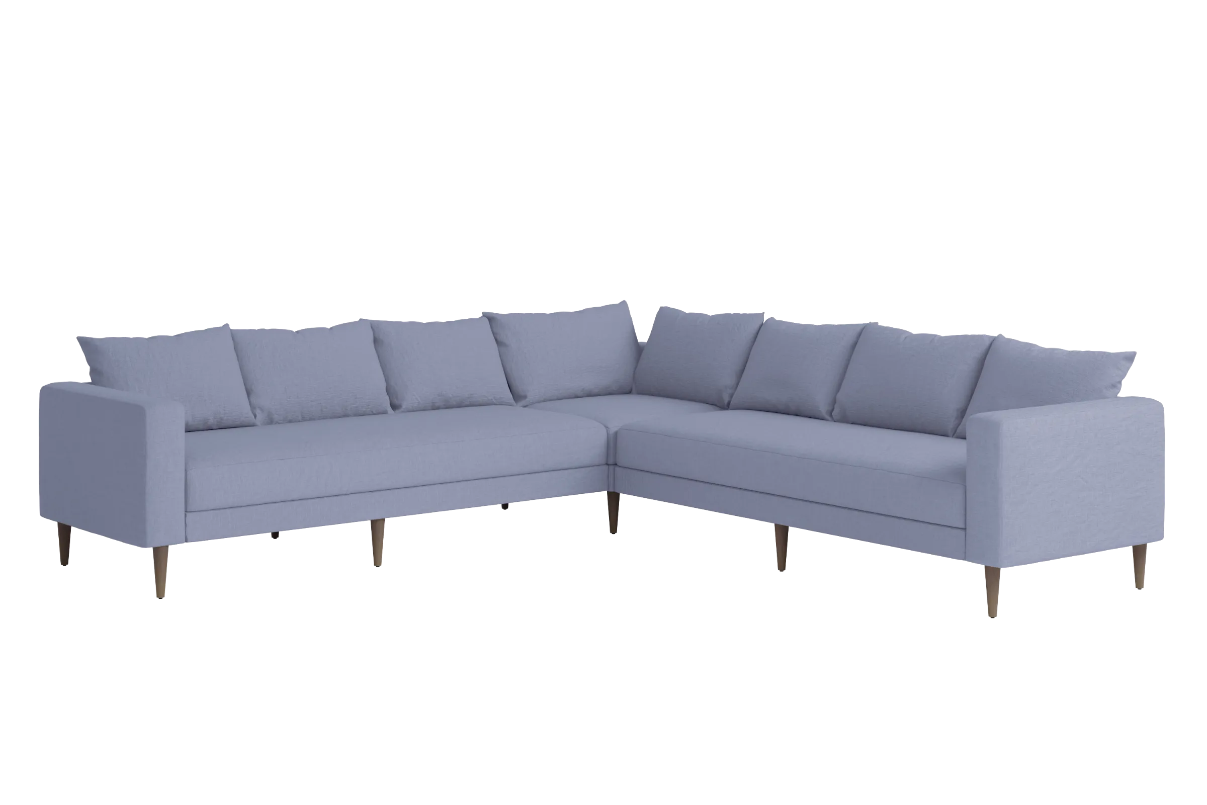 The Essential Corner Sectional (7 Seat) in Hemp
