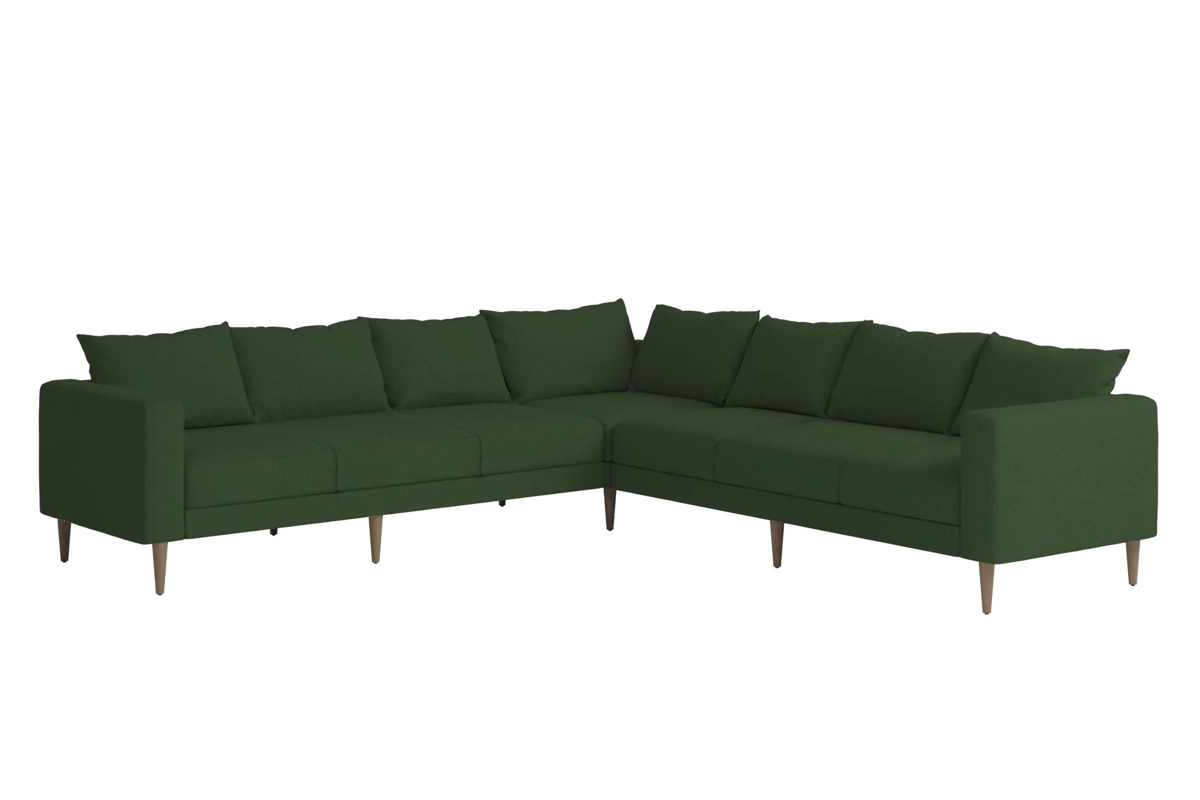 The Essential Corner Sectional (7 Seat) in Hemp