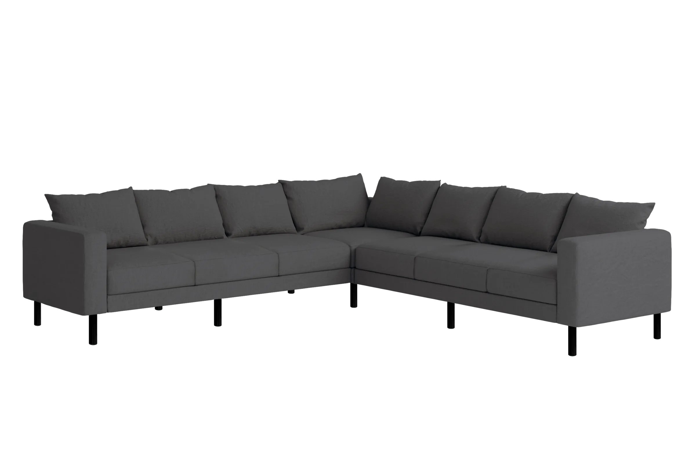 The Essential Corner Sectional (7 Seat) in Hemp