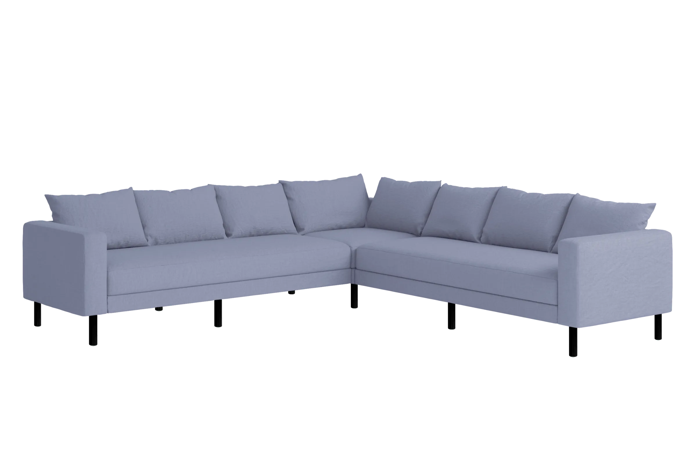 The Essential Corner Sectional (7 Seat) in Hemp