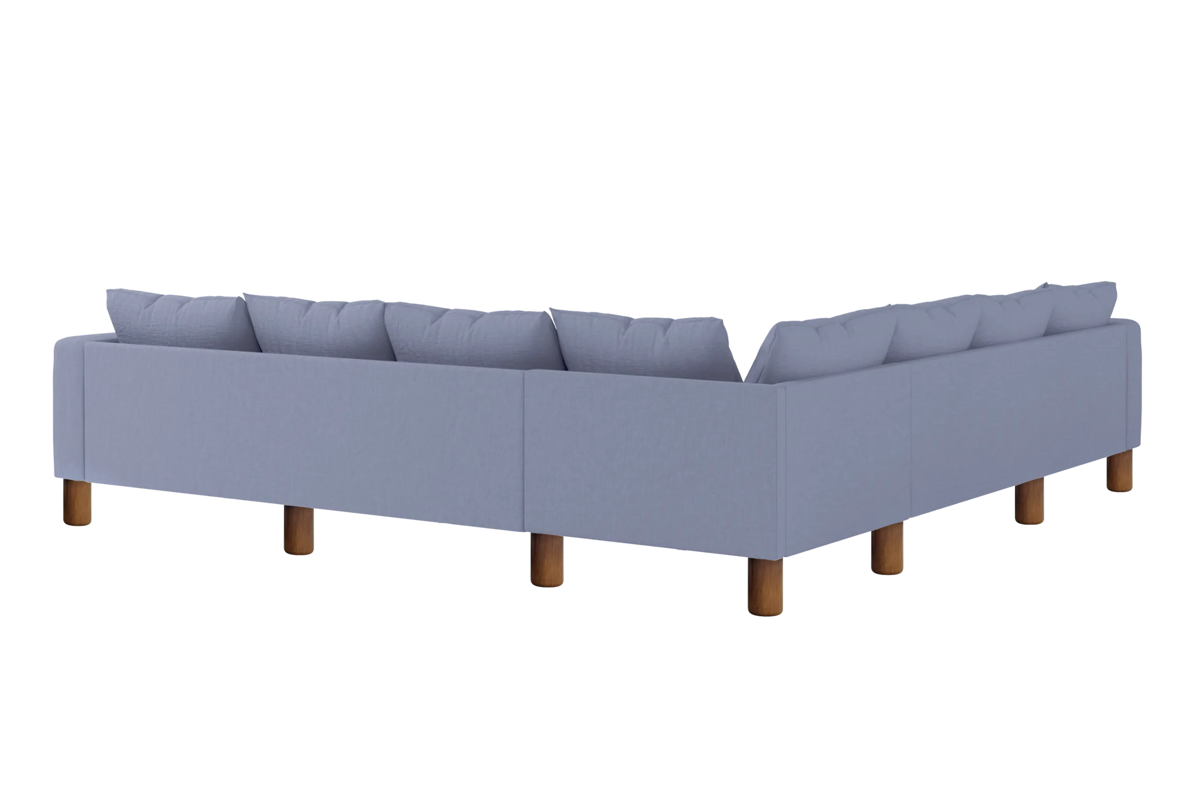 The Essential Corner Sectional (7 Seat) in Hemp