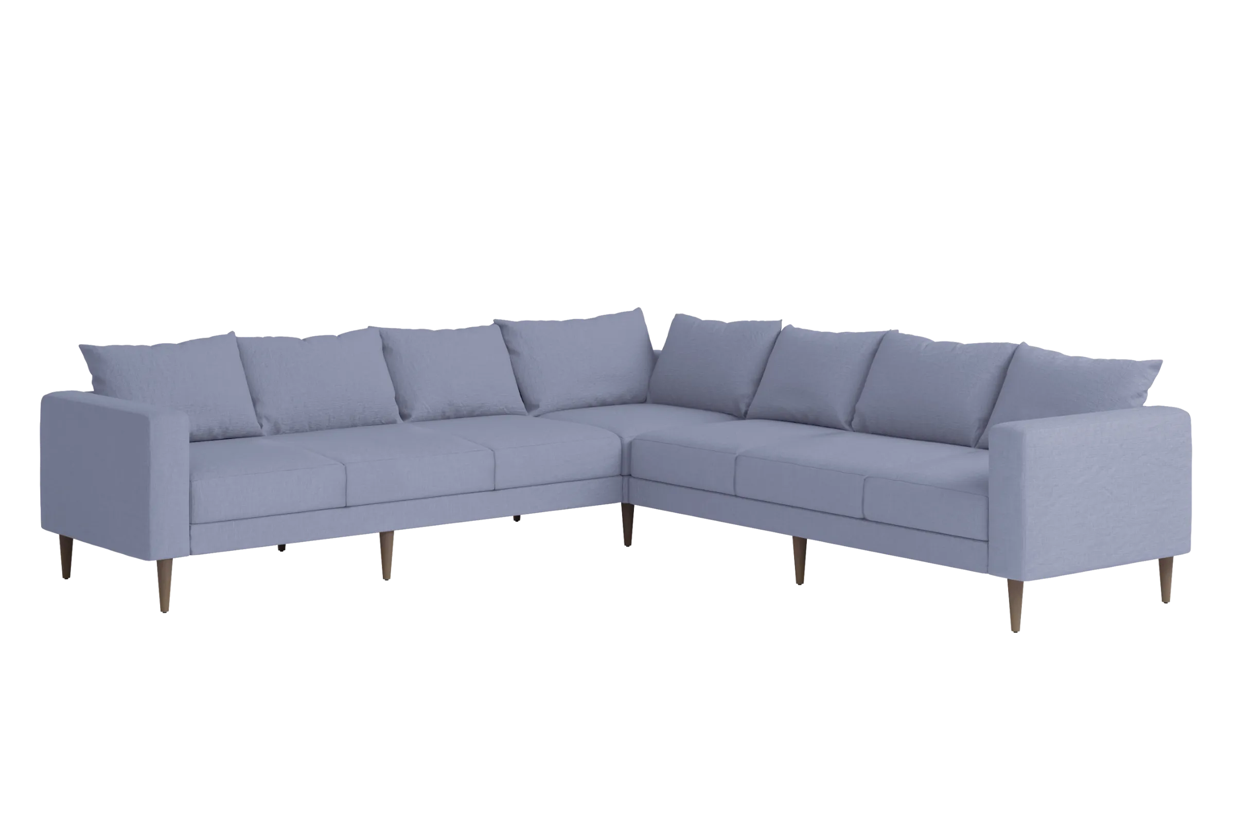 The Essential Corner Sectional (7 Seat) in Hemp