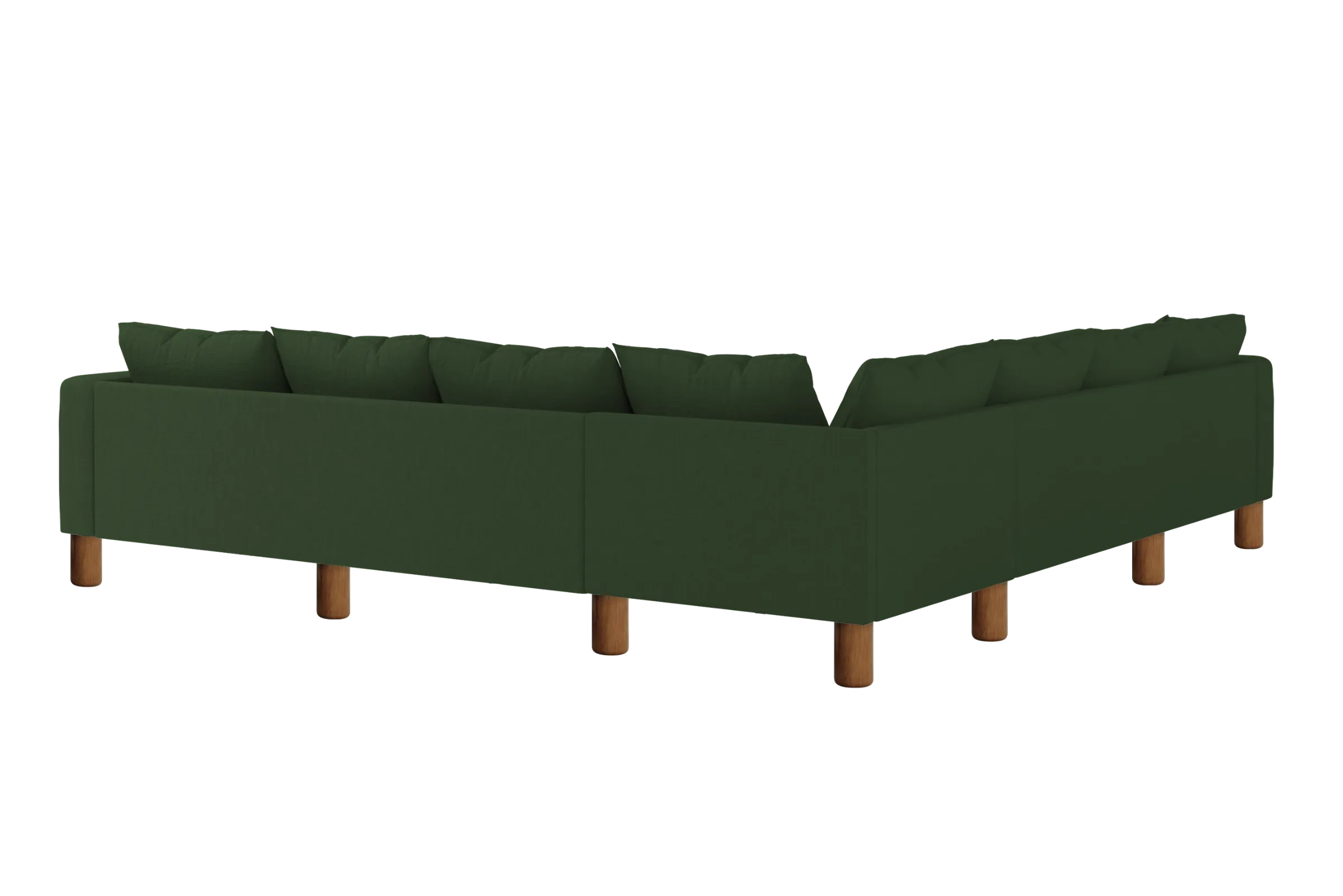 The Essential Corner Sectional (7 Seat) in Hemp