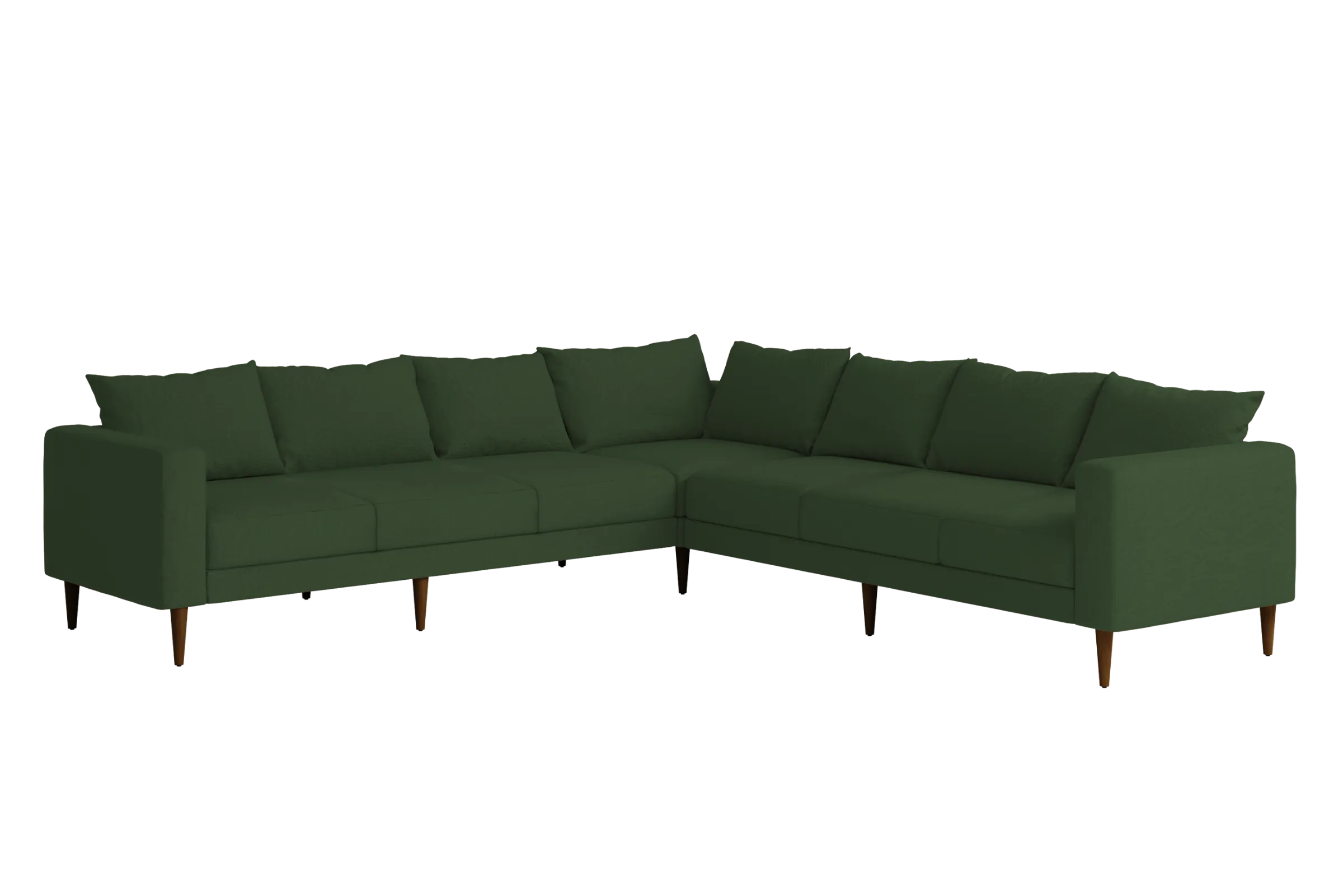 The Essential Corner Sectional (7 Seat) in Hemp