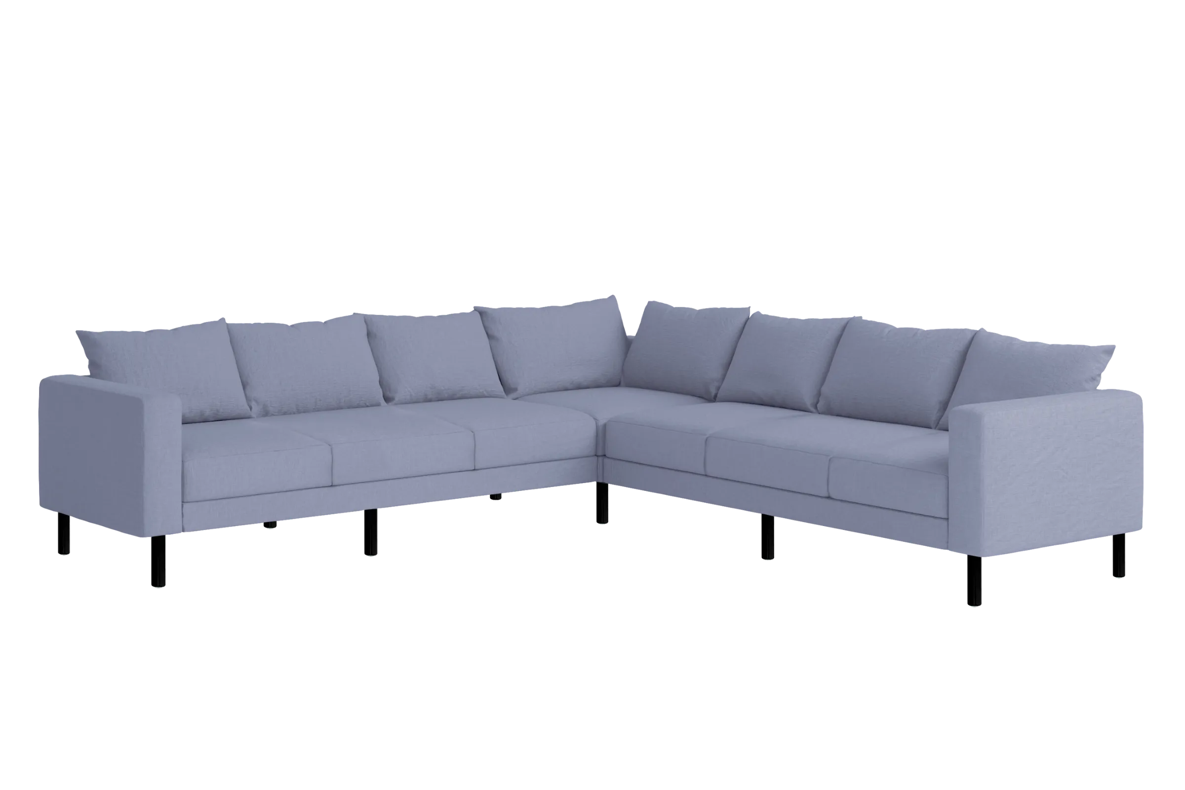The Essential Corner Sectional (7 Seat) in Hemp