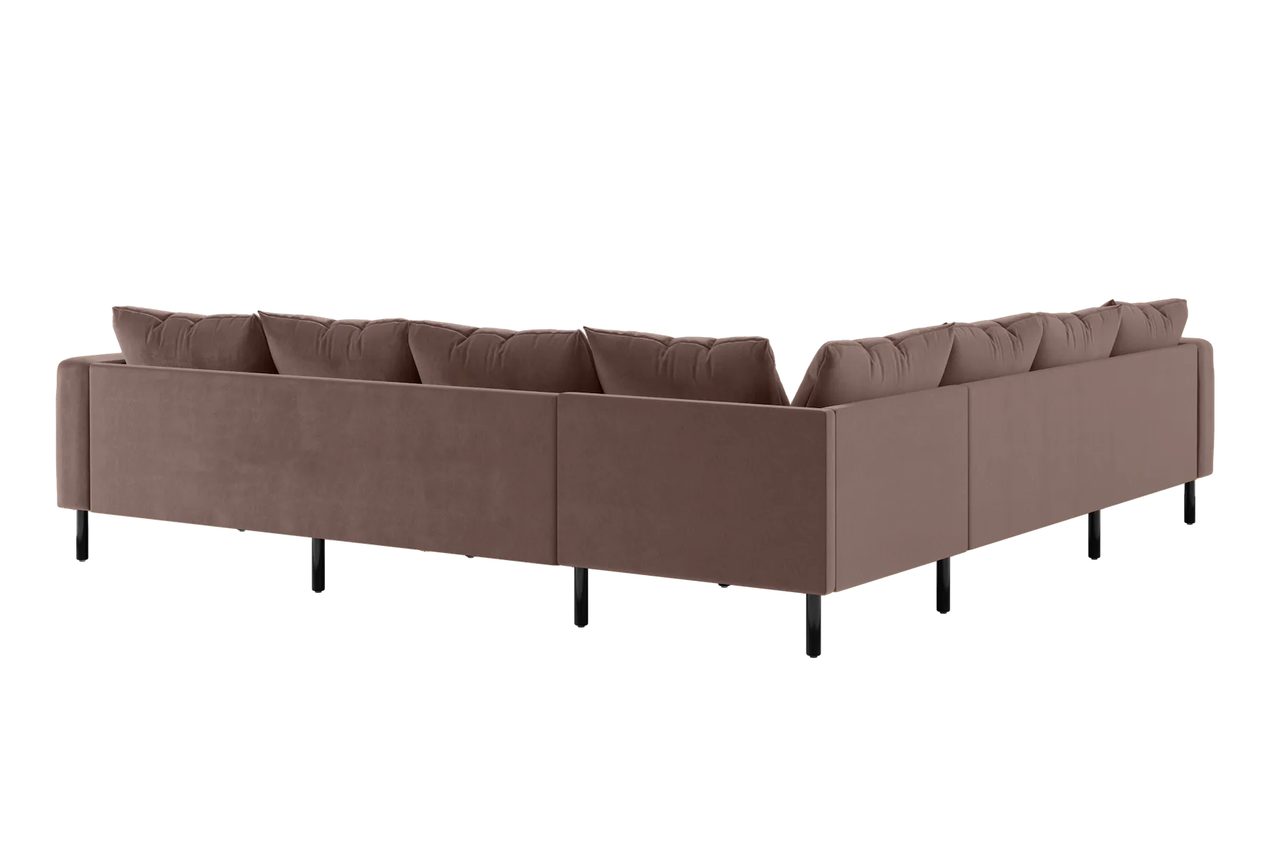 The Essential Corner Sectional (7 Seat) in Recycled Velvet