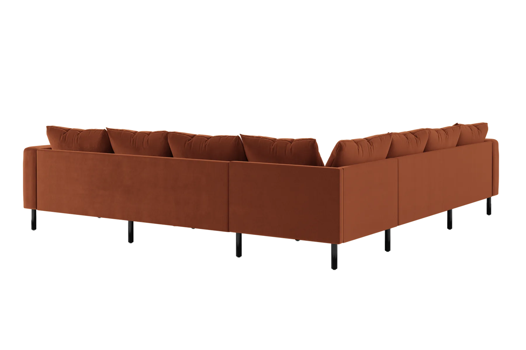 The Essential Corner Sectional (7 Seat) in Recycled Velvet