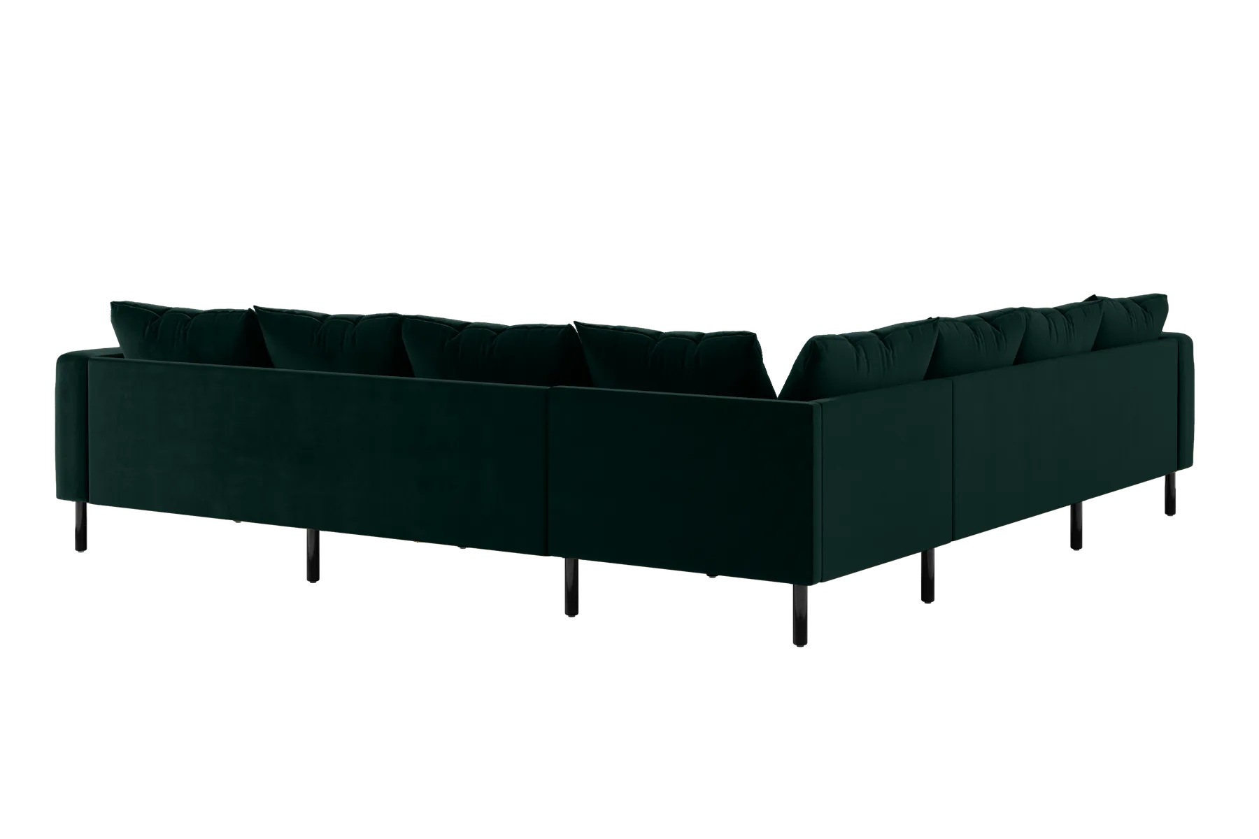 The Essential Corner Sectional (7 Seat) in Recycled Velvet