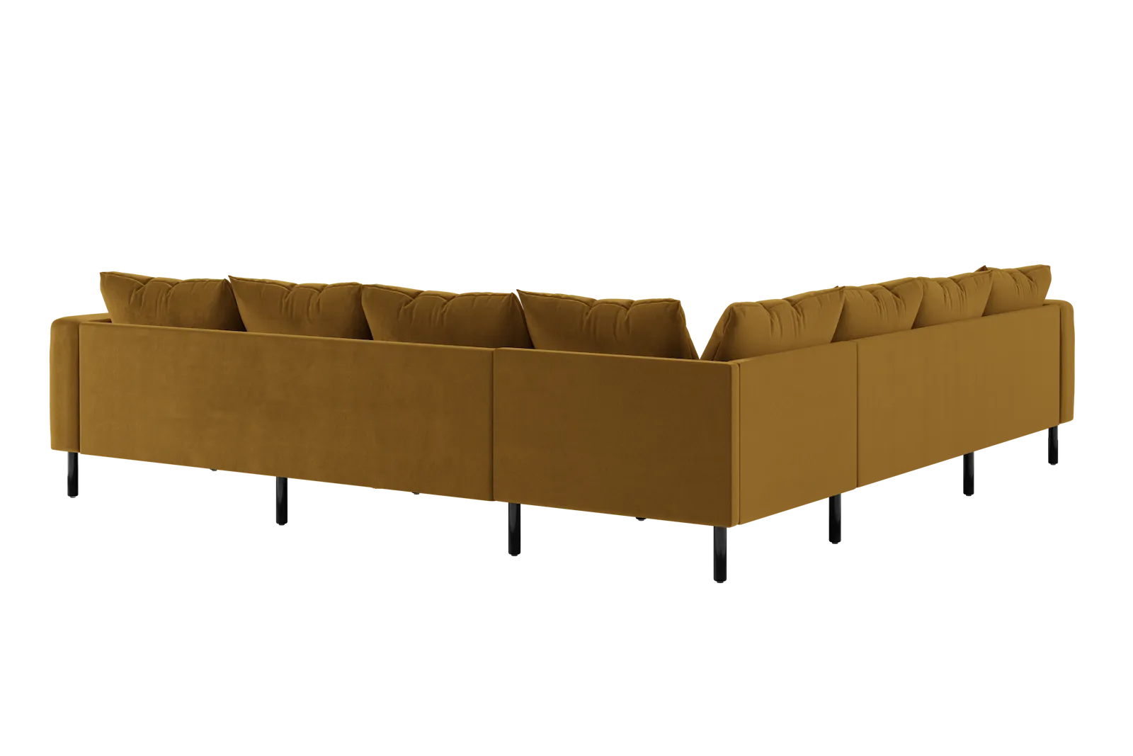 The Essential Corner Sectional (7 Seat) in Recycled Velvet