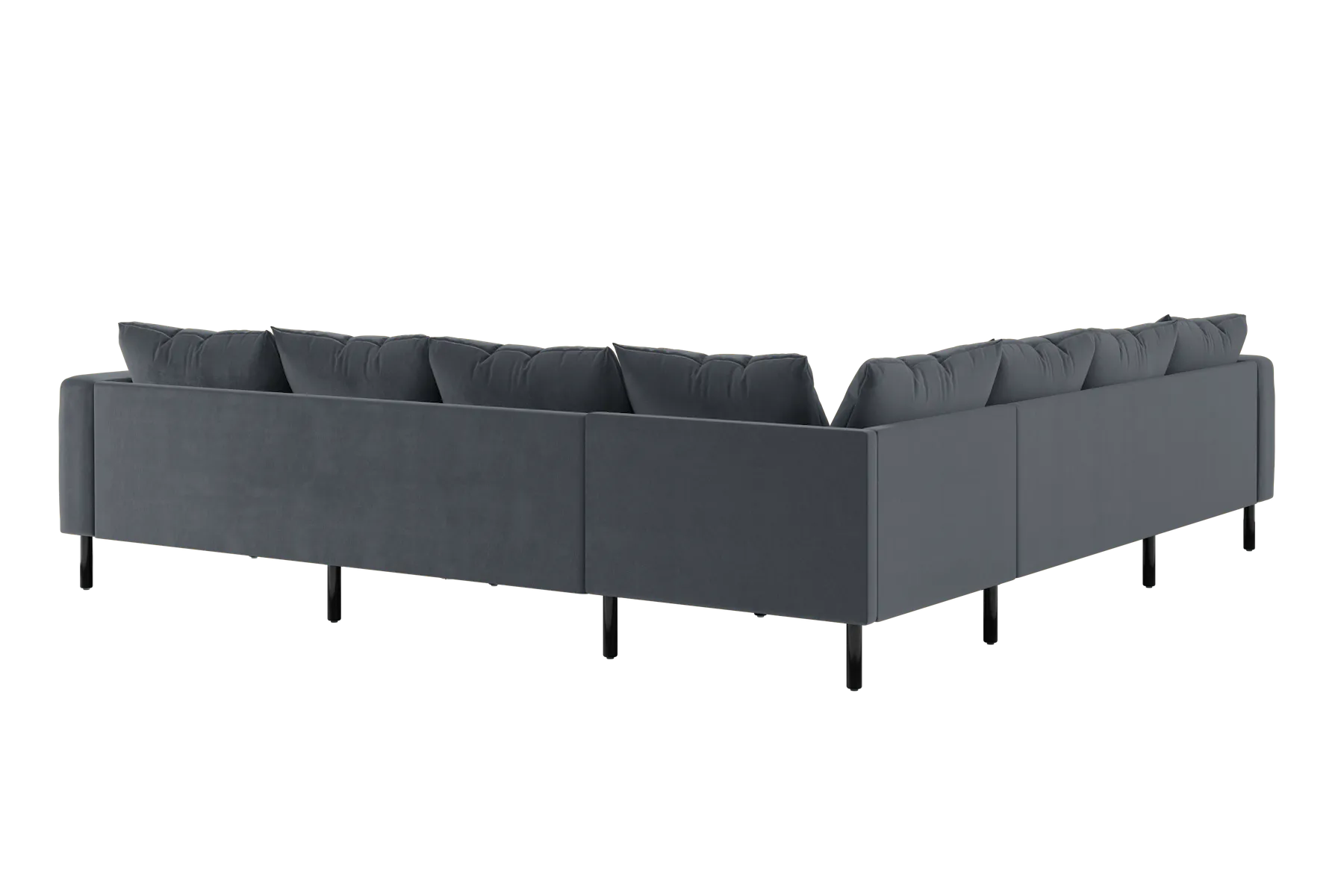 The Essential Corner Sectional (7 Seat) in Recycled Velvet