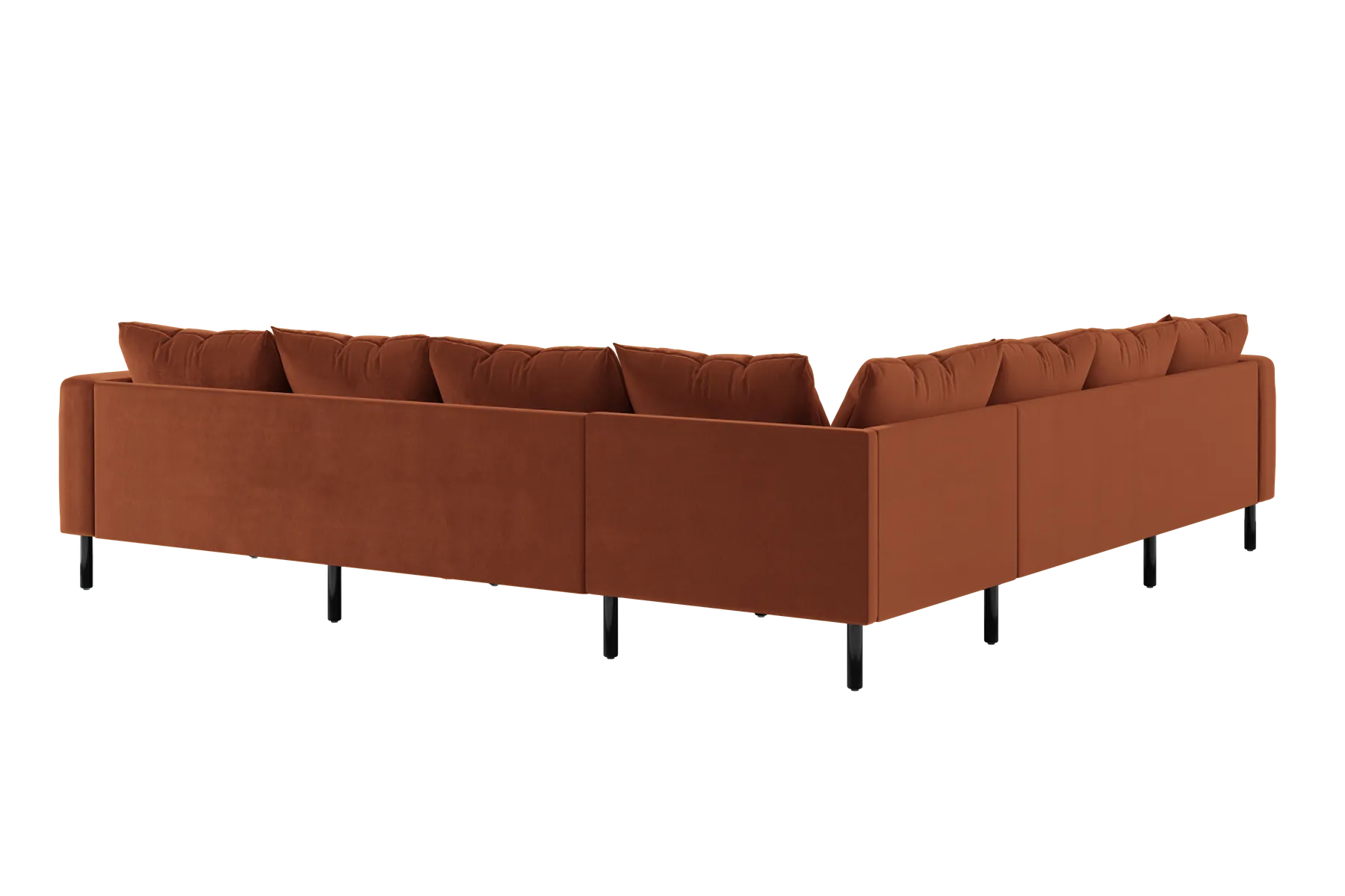 The Essential Corner Sectional (7 Seat) in Recycled Velvet