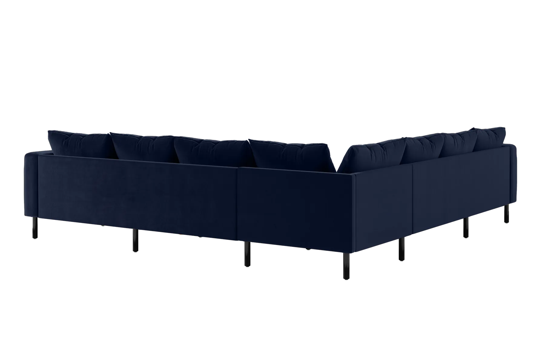 The Essential Corner Sectional (7 Seat) in Recycled Velvet