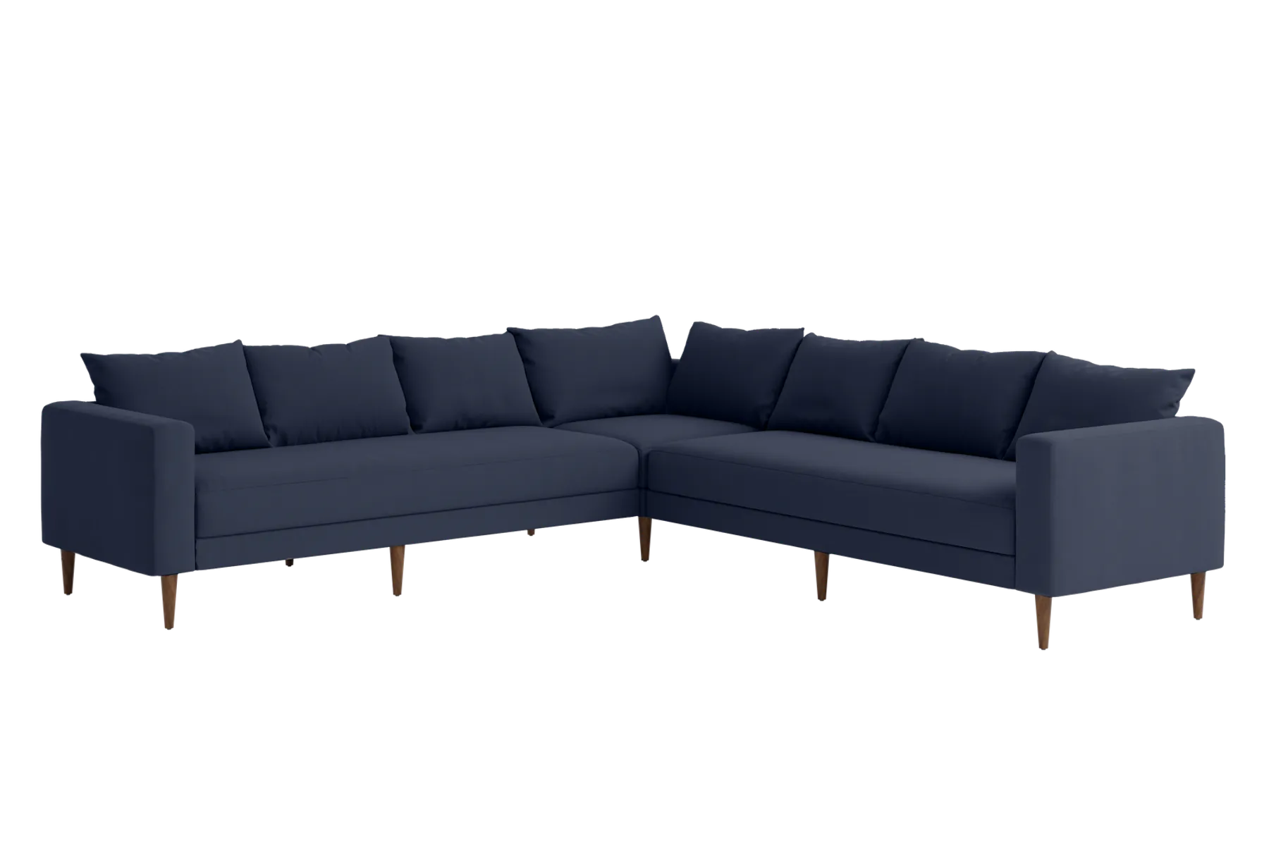 The Essential Corner Sectional (7 Seat) in Upcycled Poly