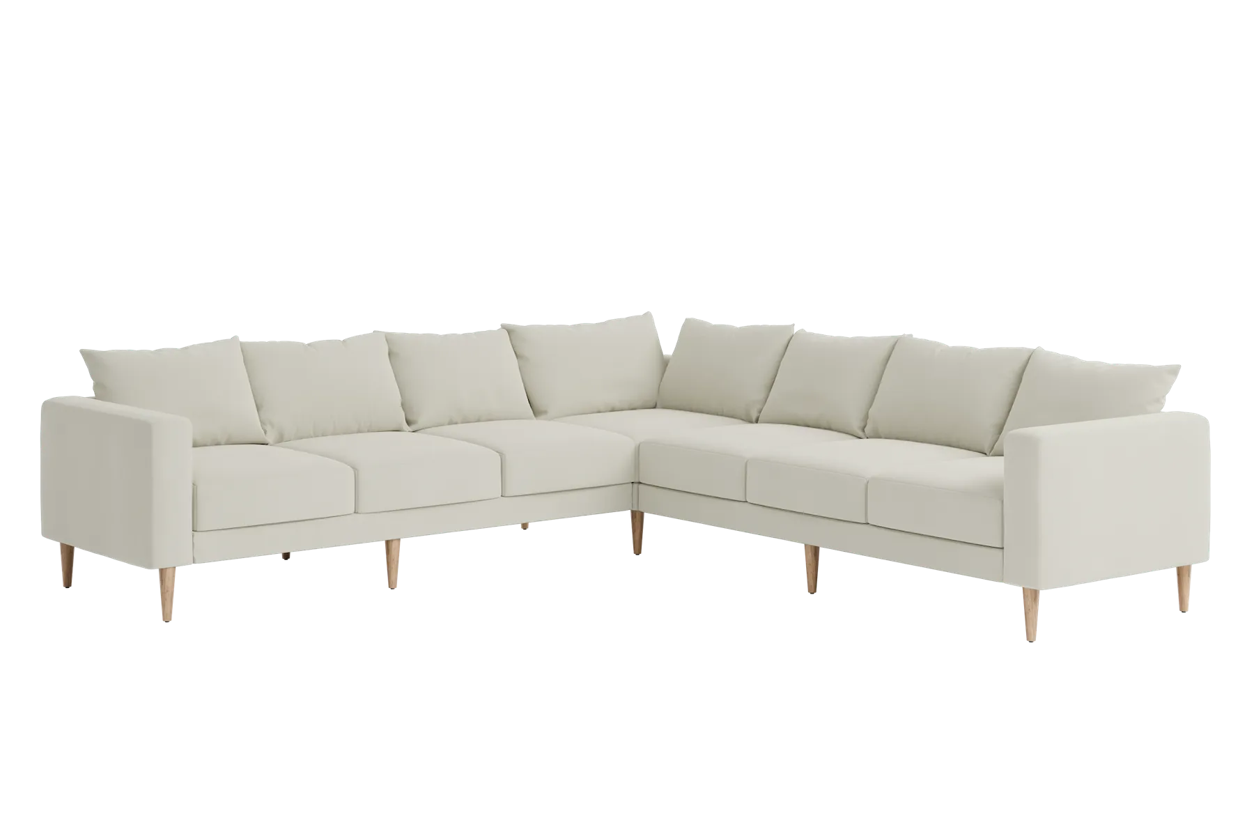 The Essential Corner Sectional (7 Seat) in Upcycled Poly