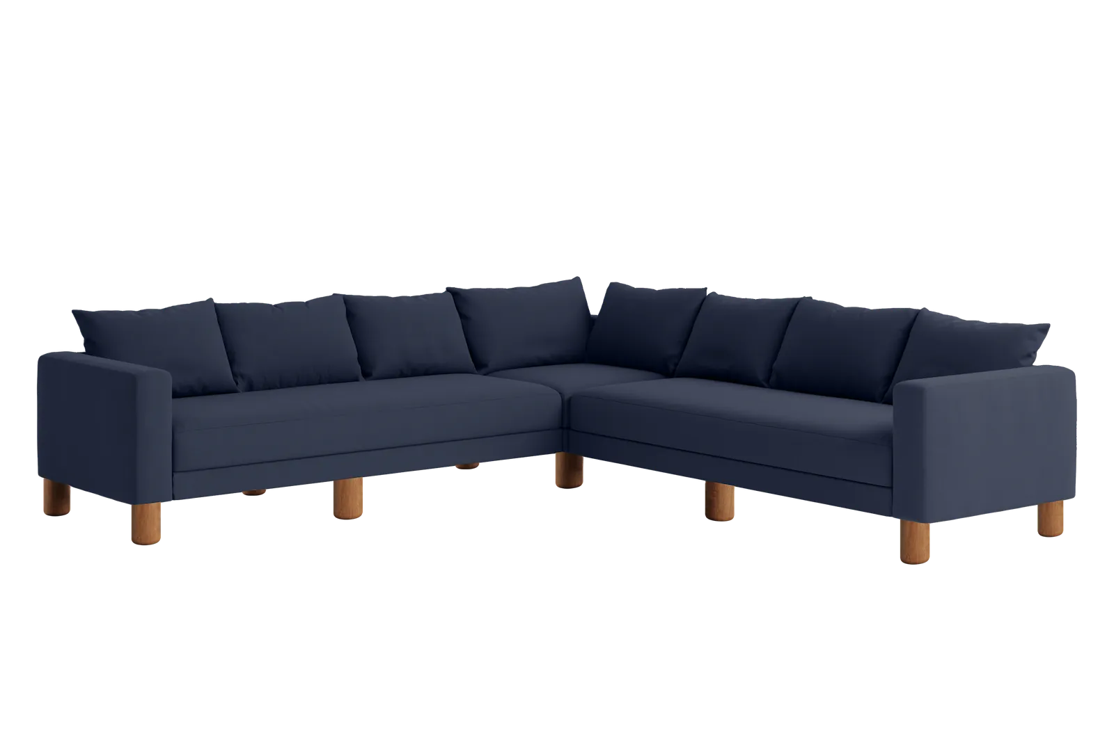 The Essential Corner Sectional (7 Seat) in Upcycled Poly