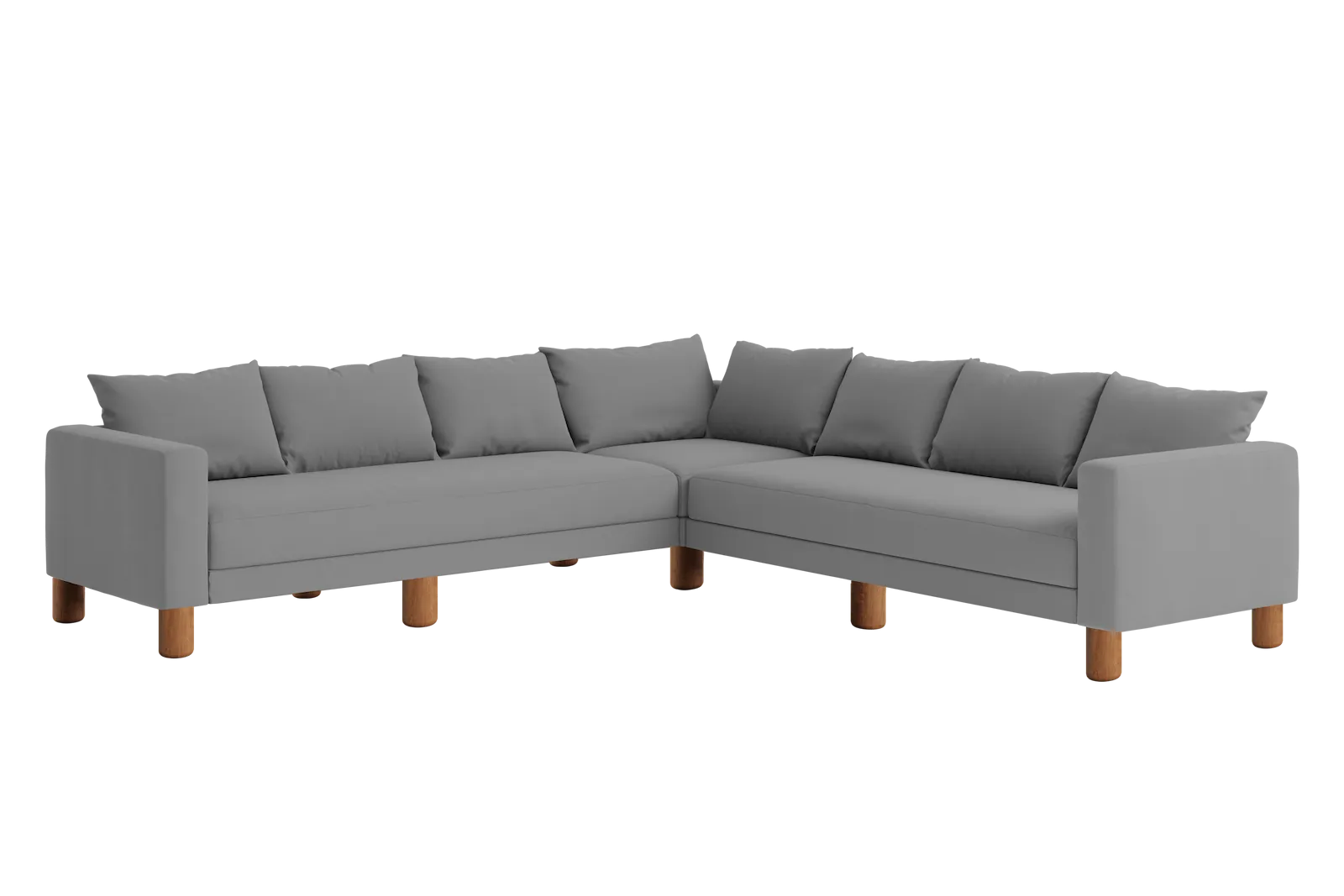The Essential Corner Sectional (7 Seat) in Upcycled Poly