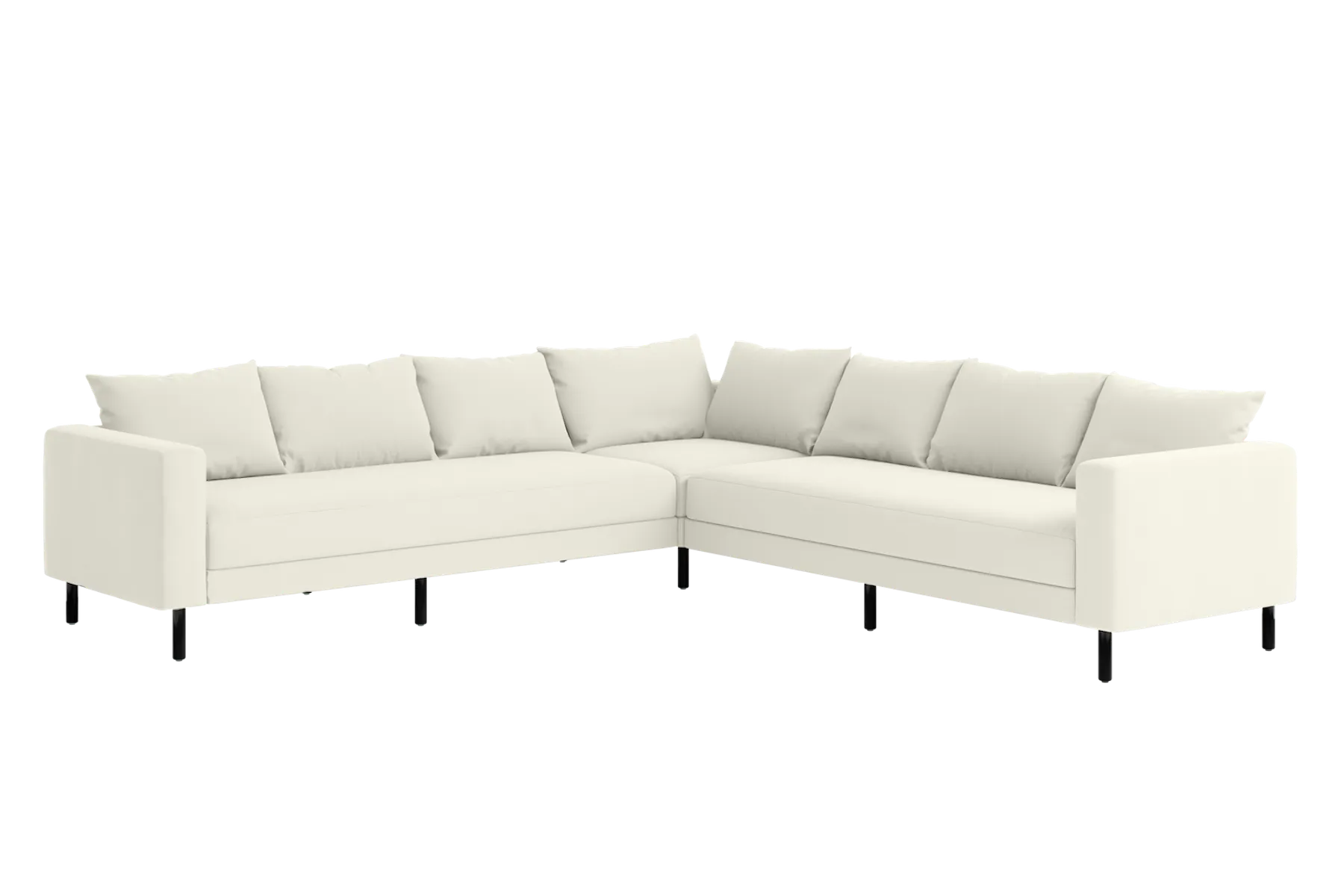 The Essential Corner Sectional (7 Seat) in Upcycled Poly