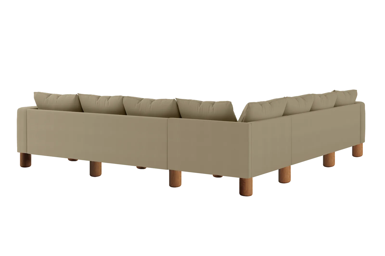 The Essential Corner Sectional (7 Seat) in Upcycled Poly