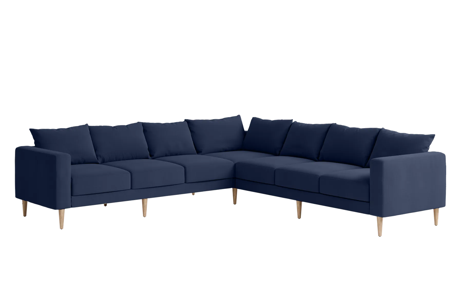 The Essential Corner Sectional (7 Seat) in Upcycled Poly