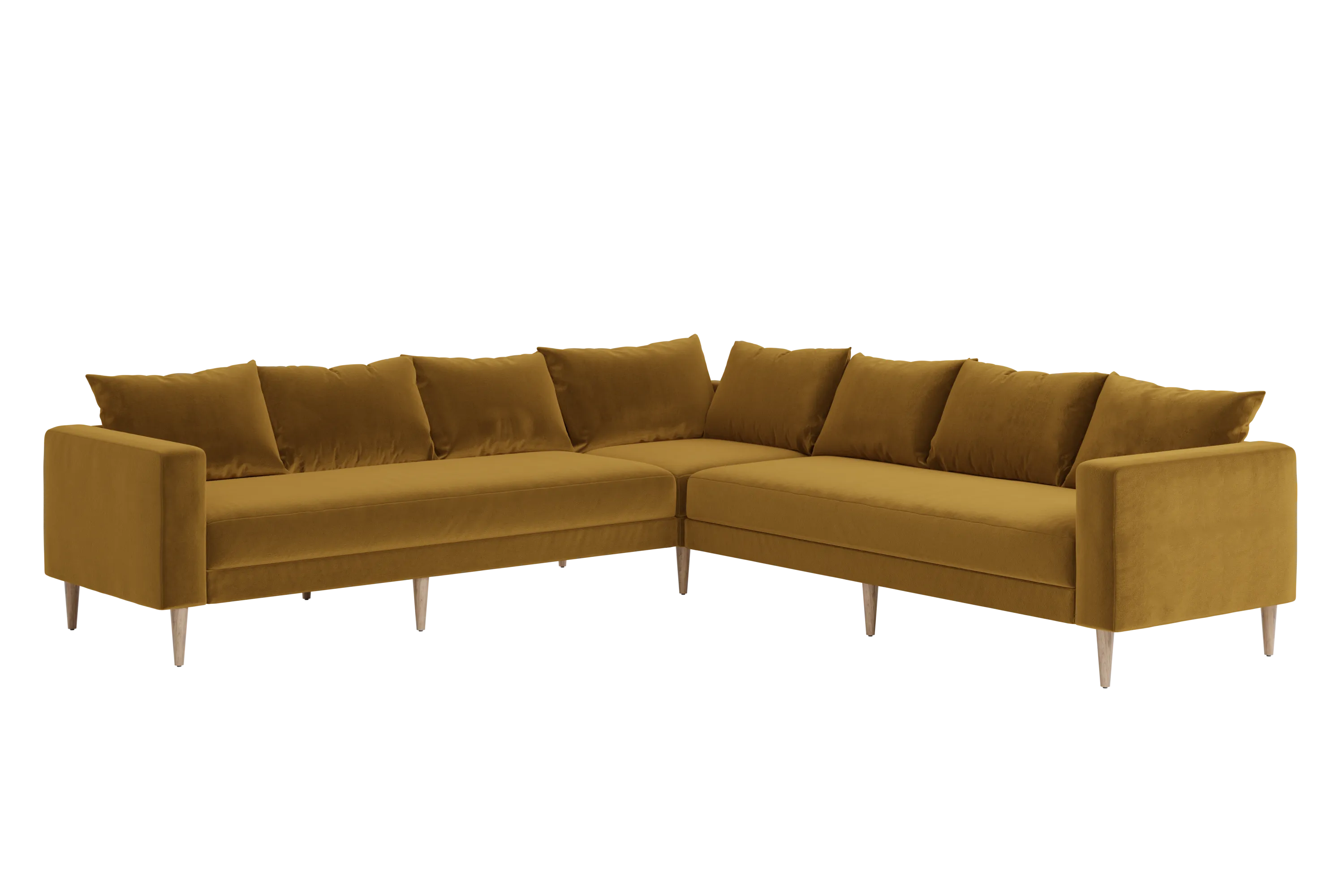 The Essential Corner Sectional (7 Seat) in Upcycled Poly