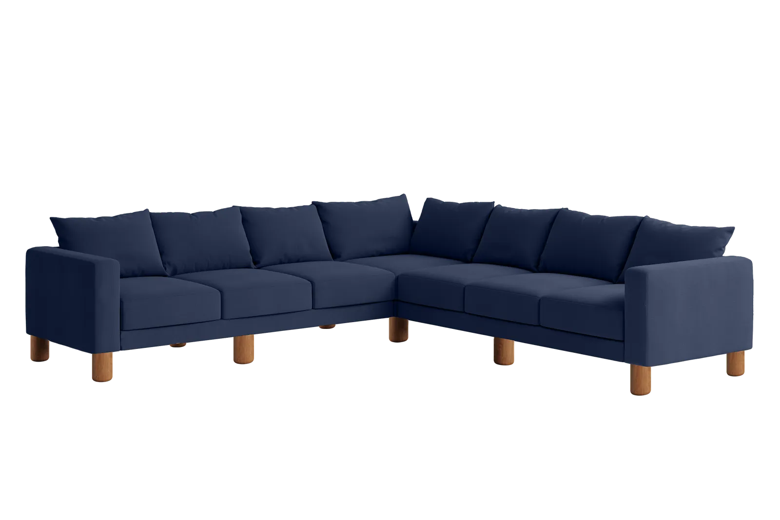 The Essential Corner Sectional (7 Seat) in Upcycled Poly