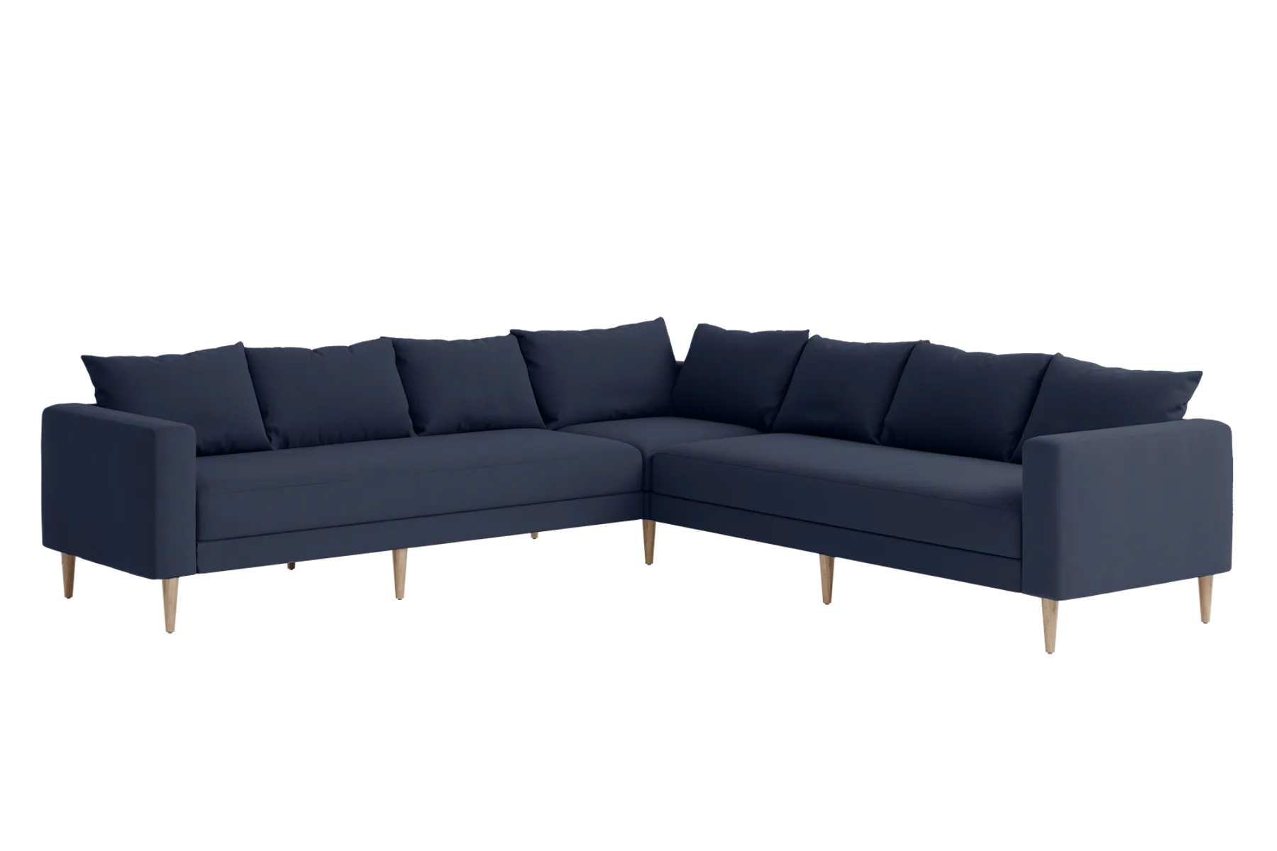 The Essential Corner Sectional (7 Seat) in Upcycled Poly