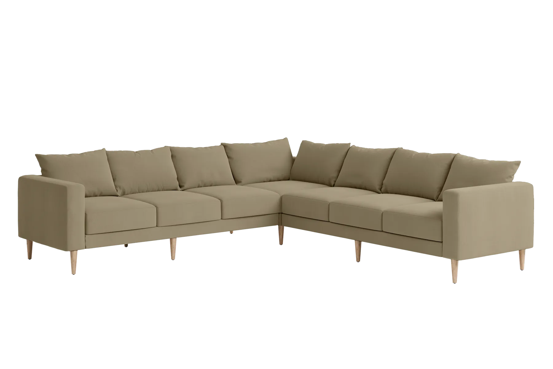 The Essential Corner Sectional (7 Seat) in Upcycled Poly