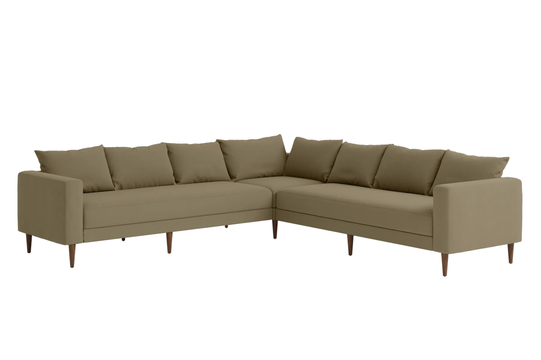 The Essential Corner Sectional (7 Seat) in Upcycled Poly