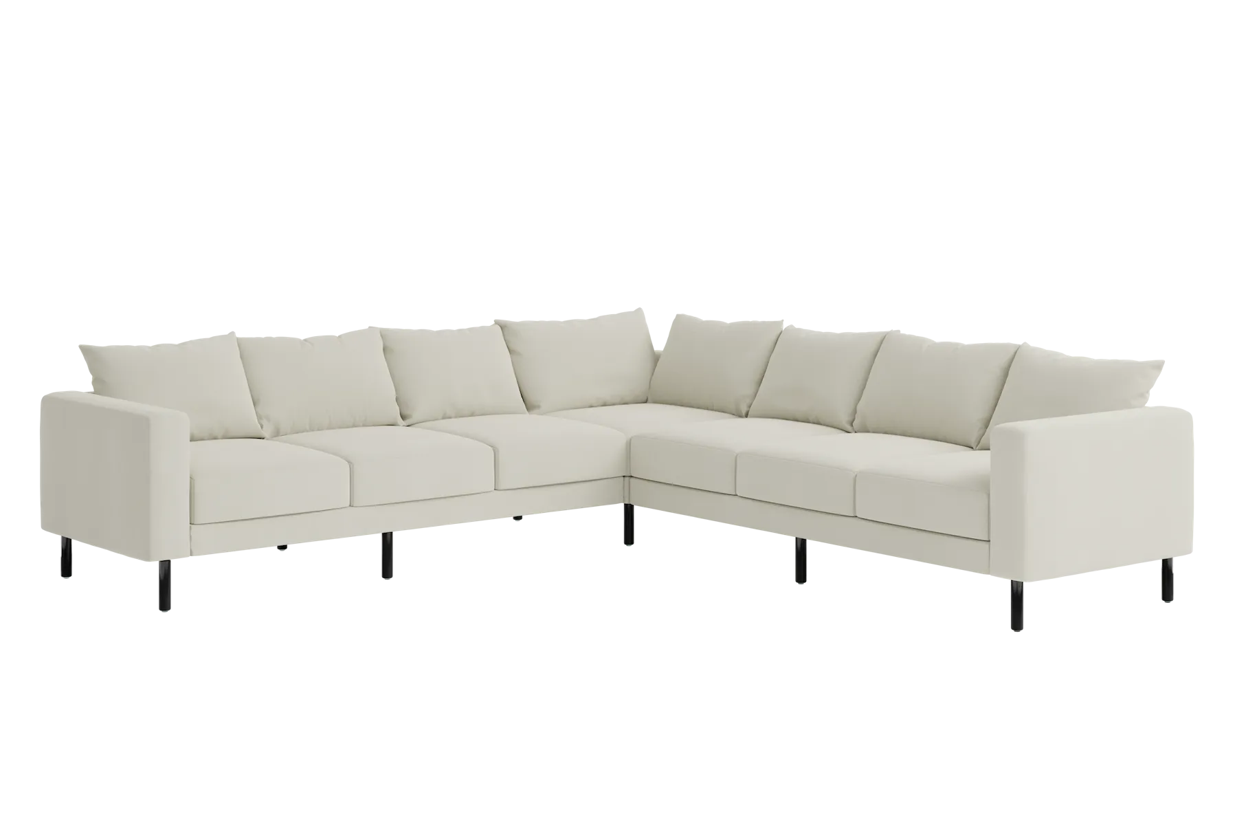 The Essential Corner Sectional (7 Seat) in Upcycled Poly