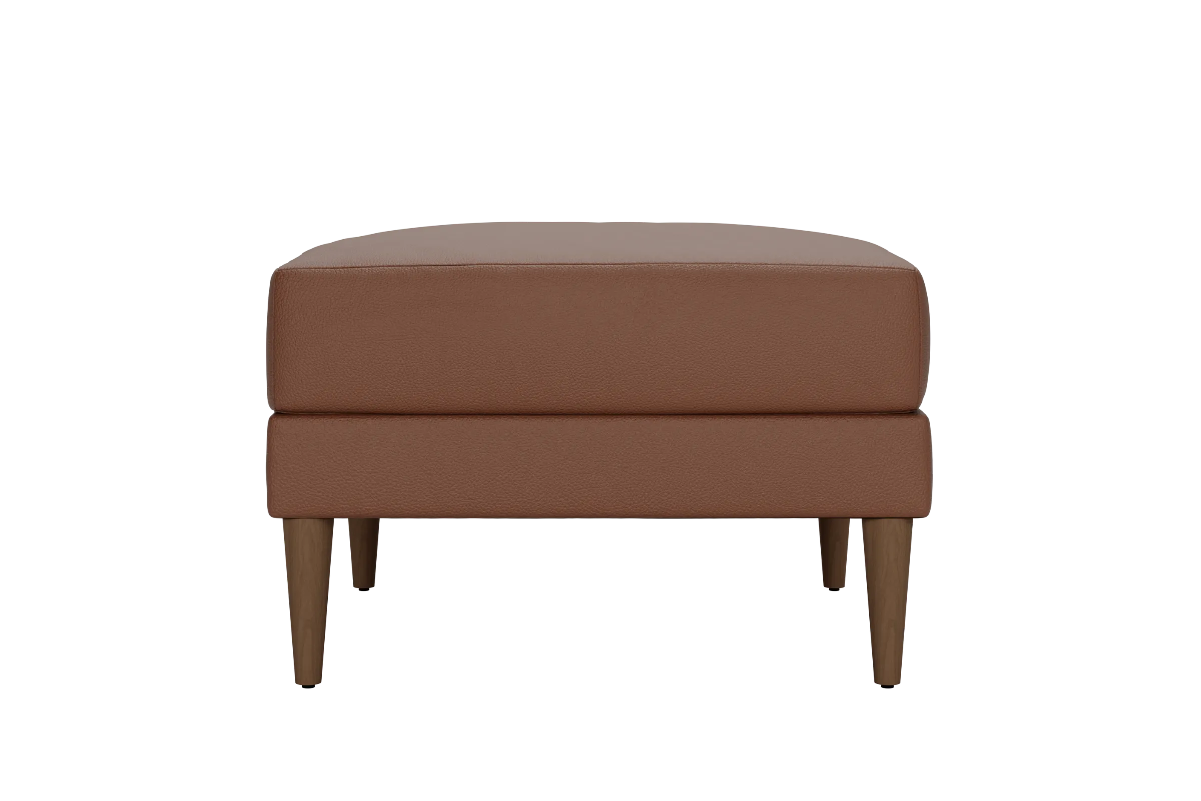 The Essential Ottoman in Cactus Leather