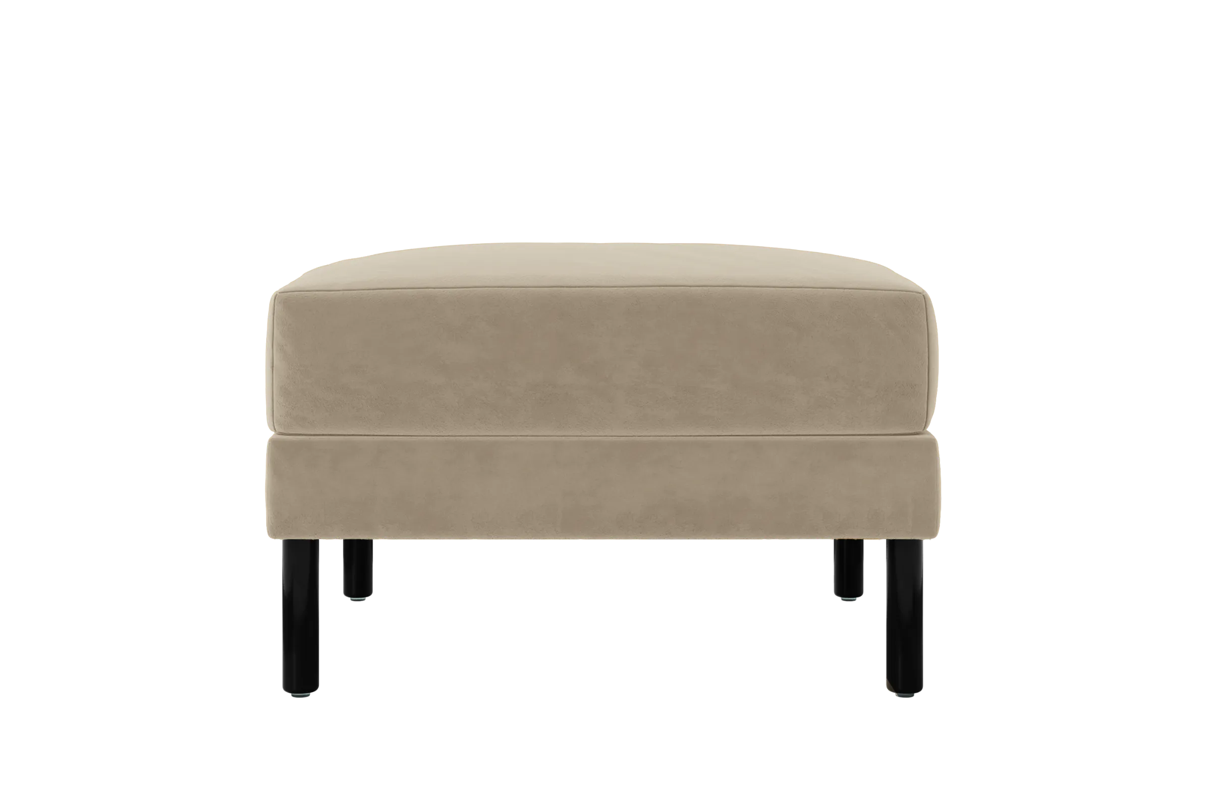 The Essential Ottoman in Recycled Velvet
