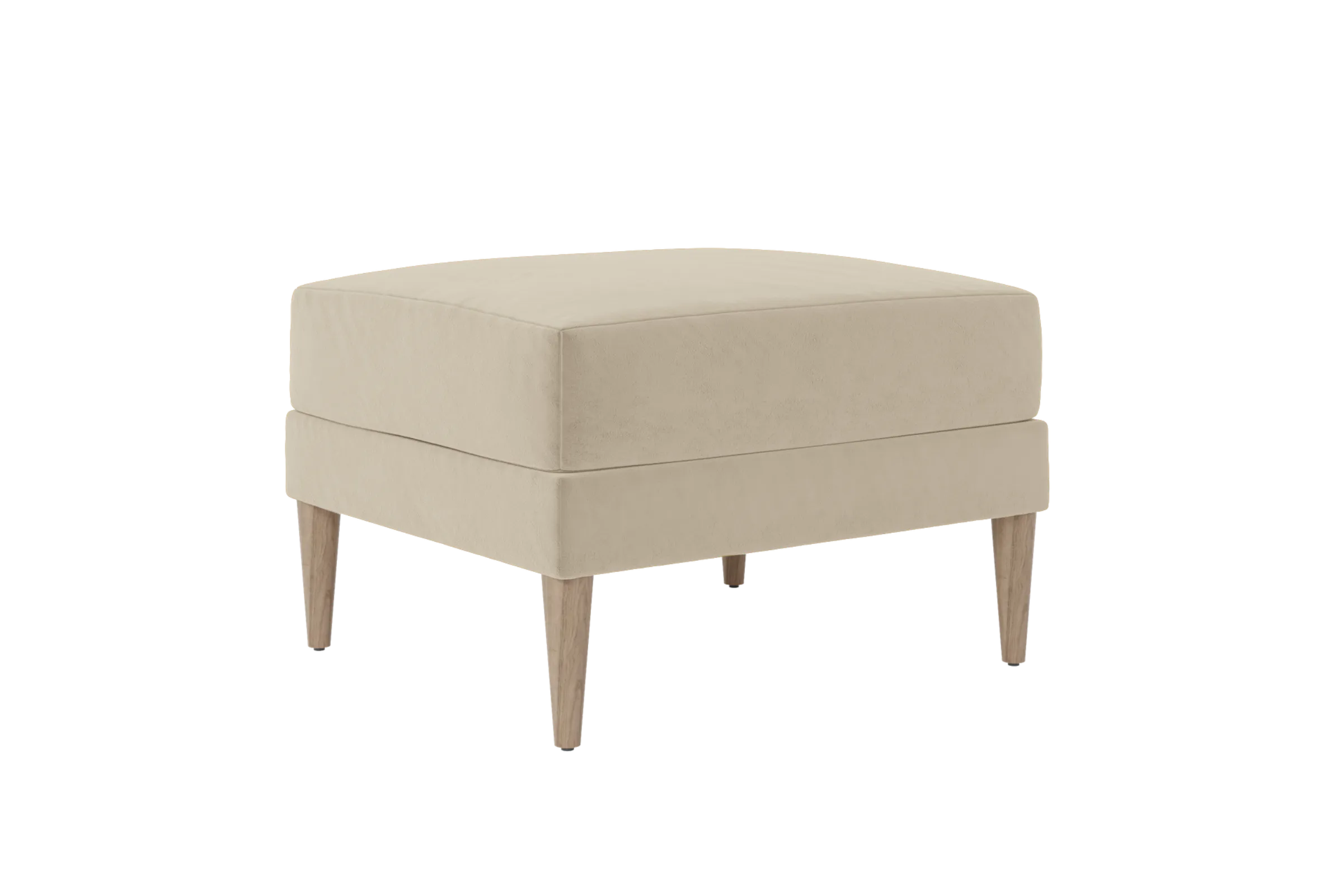 The Essential Ottoman in Recycled Velvet