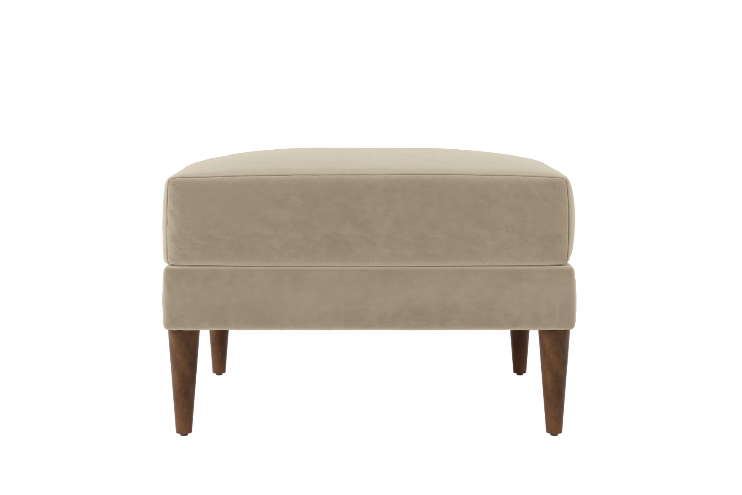 The Essential Ottoman in Recycled Velvet