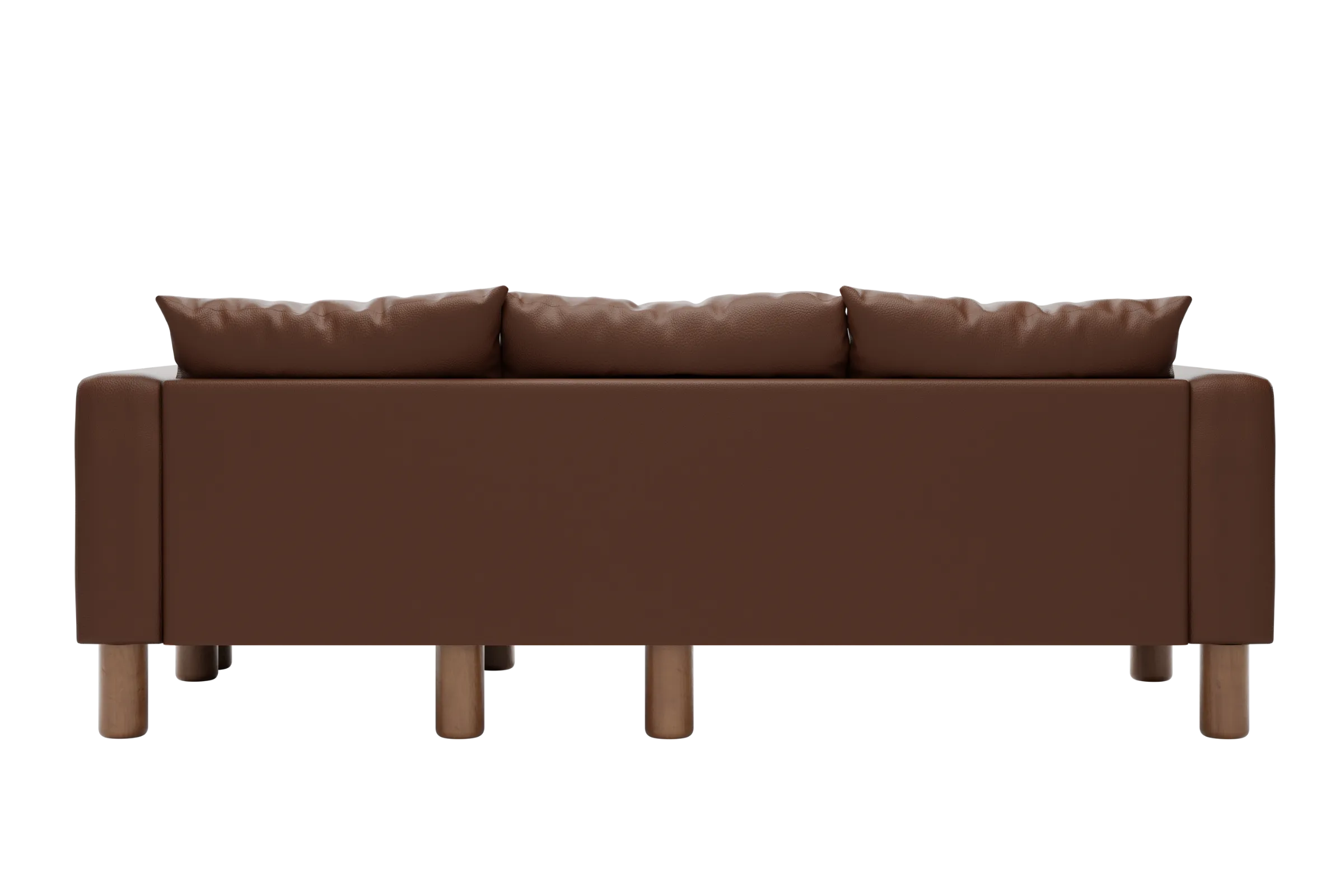 The Essential Sectional in Cactus Leather