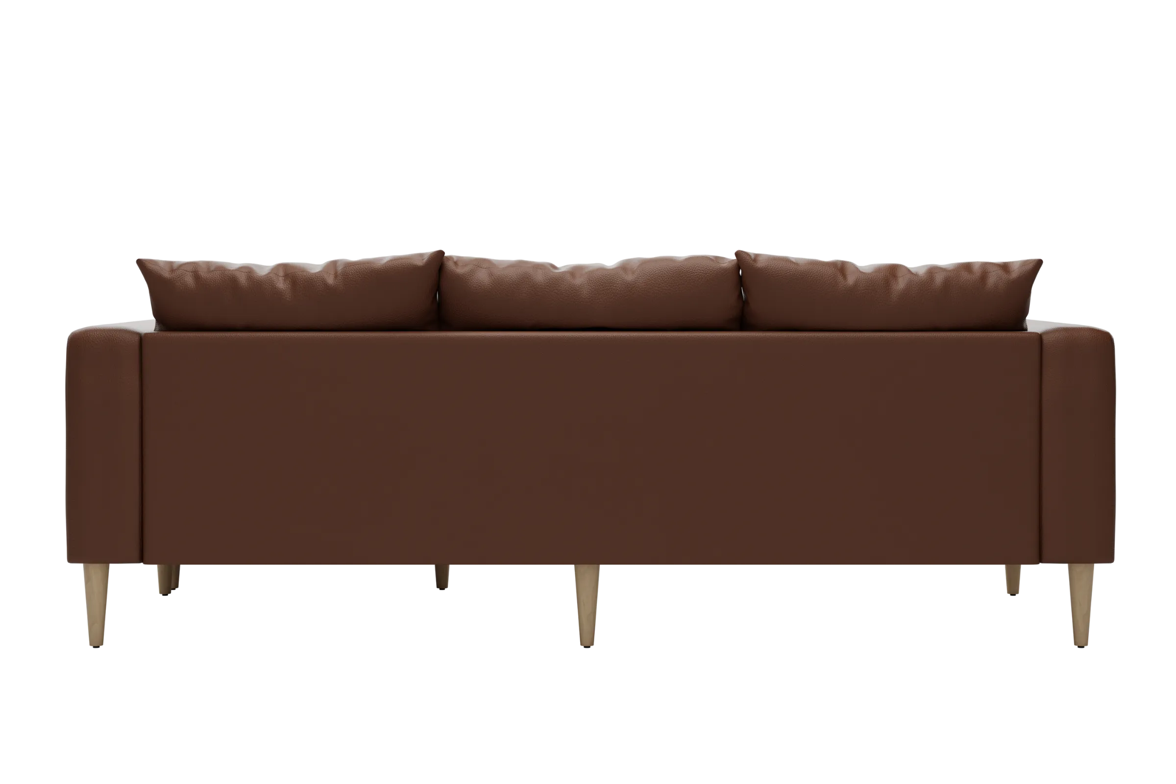 The Essential Sectional in Cactus Leather
