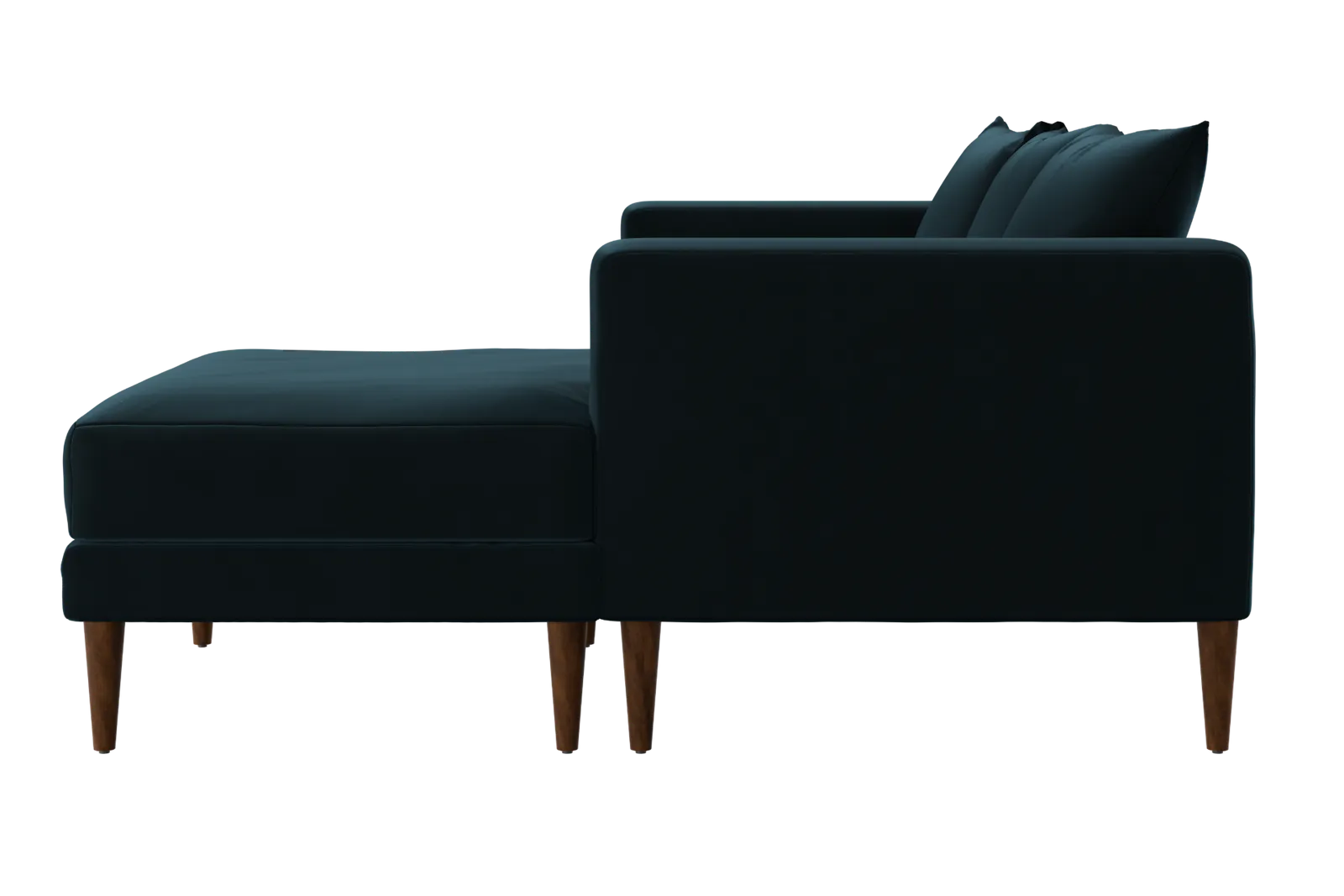 The Essential Sectional in Recycled Velvet