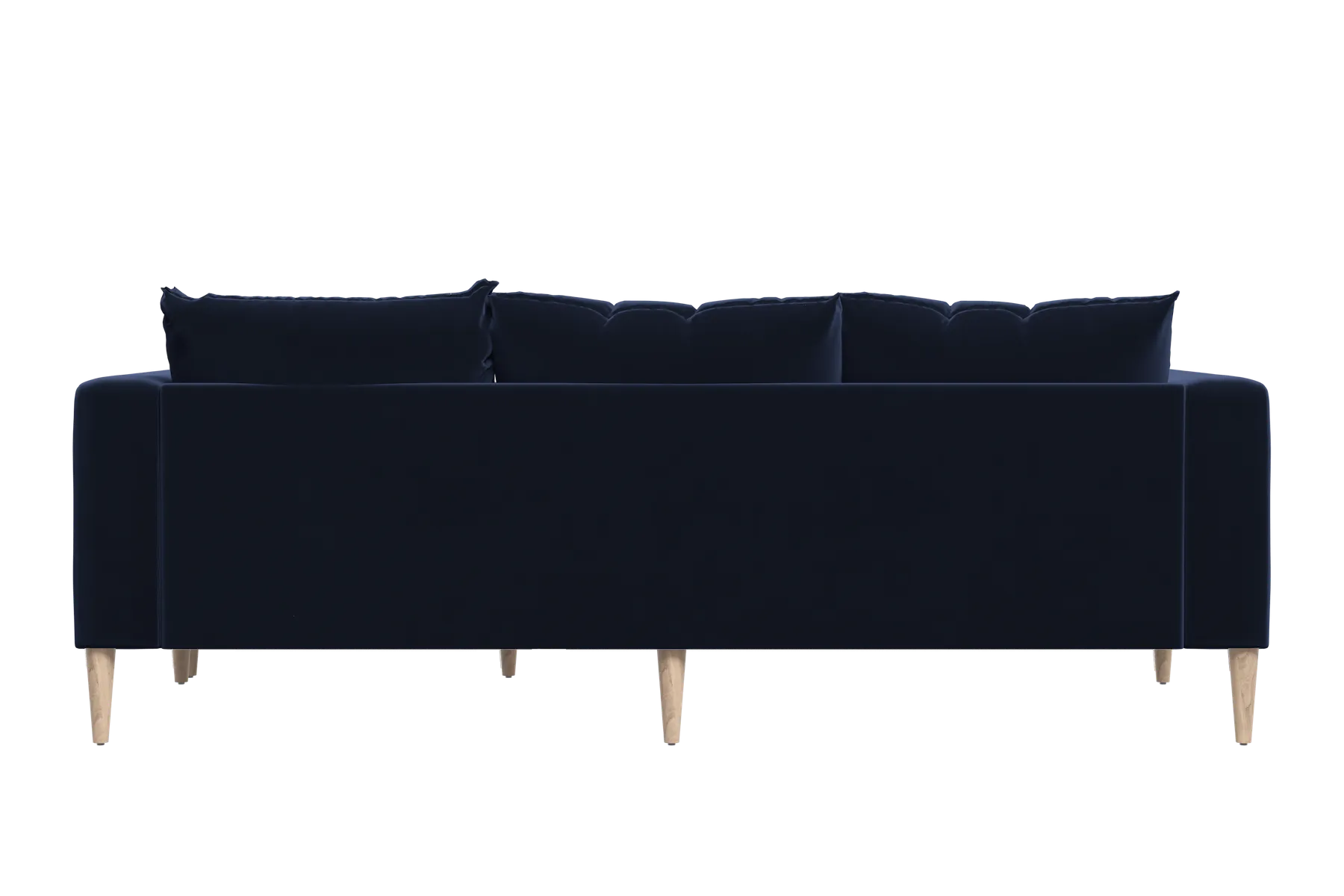 The Essential Sectional in Recycled Velvet