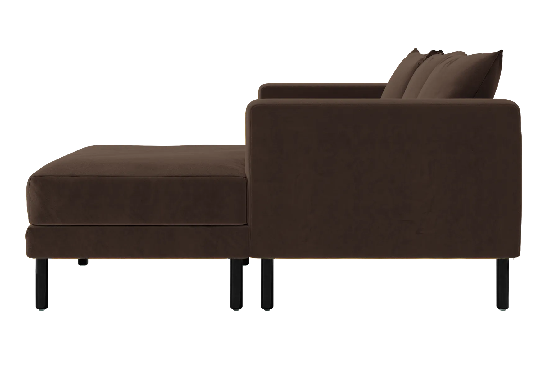 The Essential Sectional in Recycled Velvet