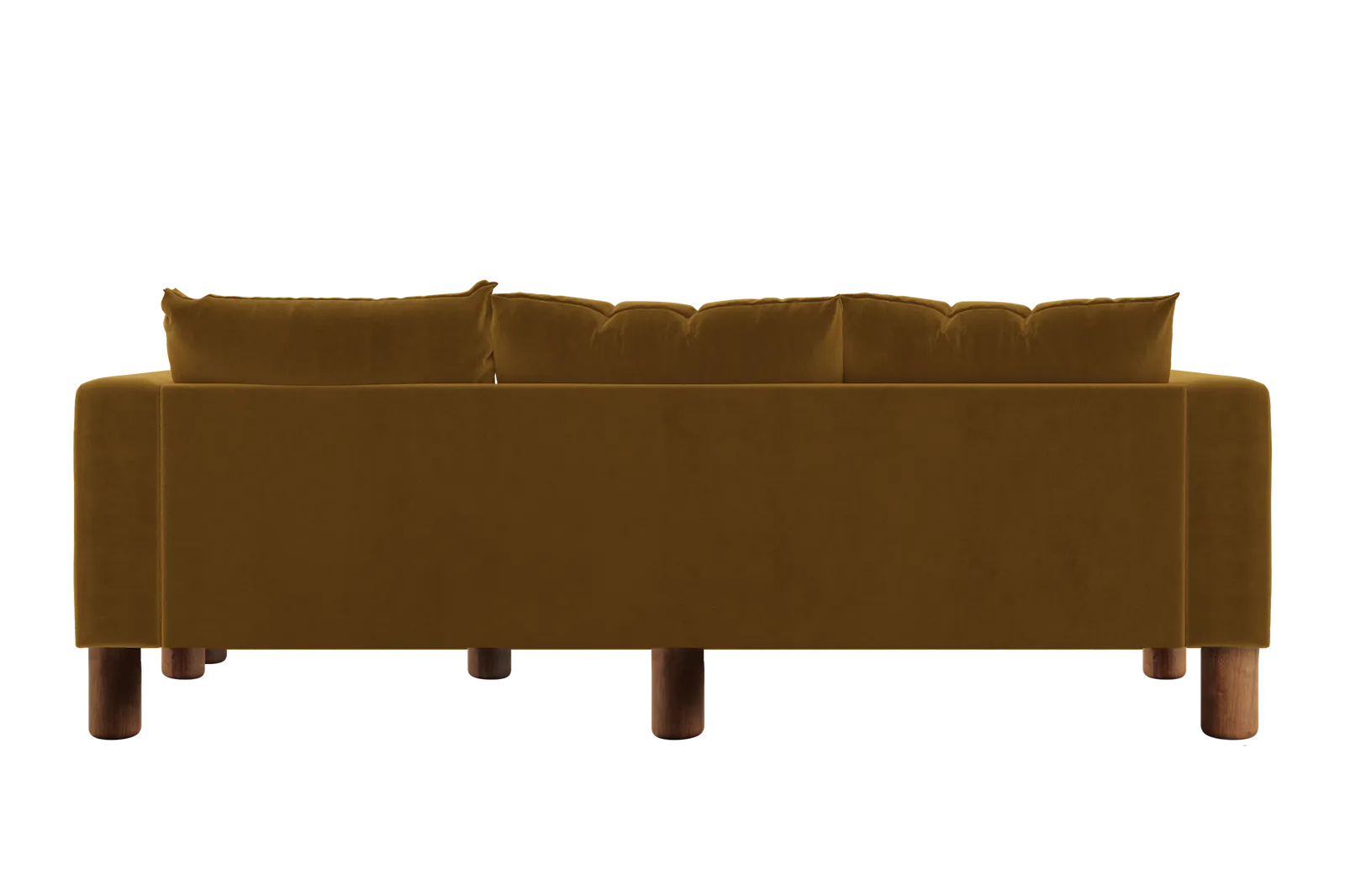 The Essential Sectional in Recycled Velvet