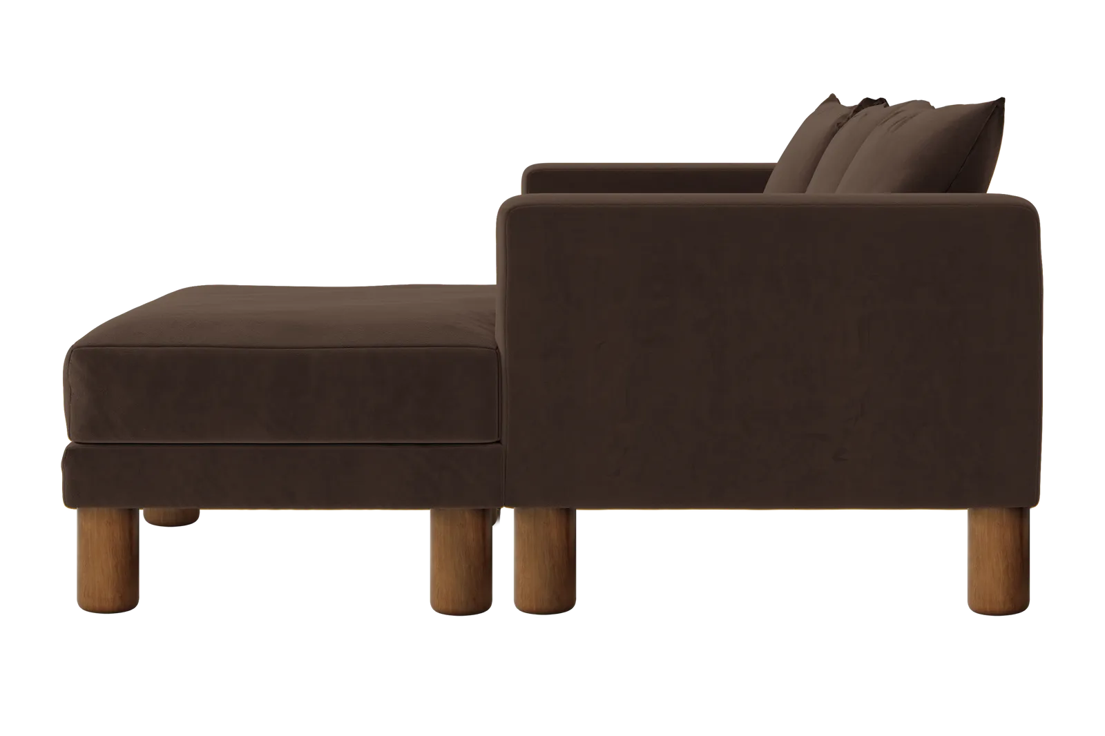 The Essential Sectional in Recycled Velvet