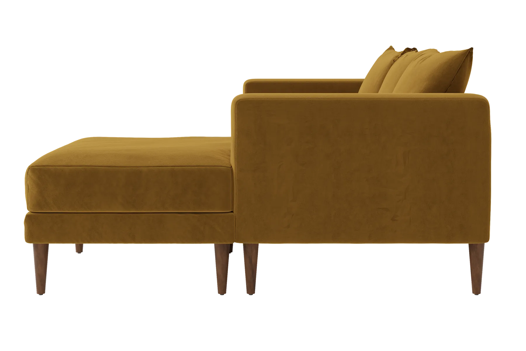 The Essential Sectional in Recycled Velvet